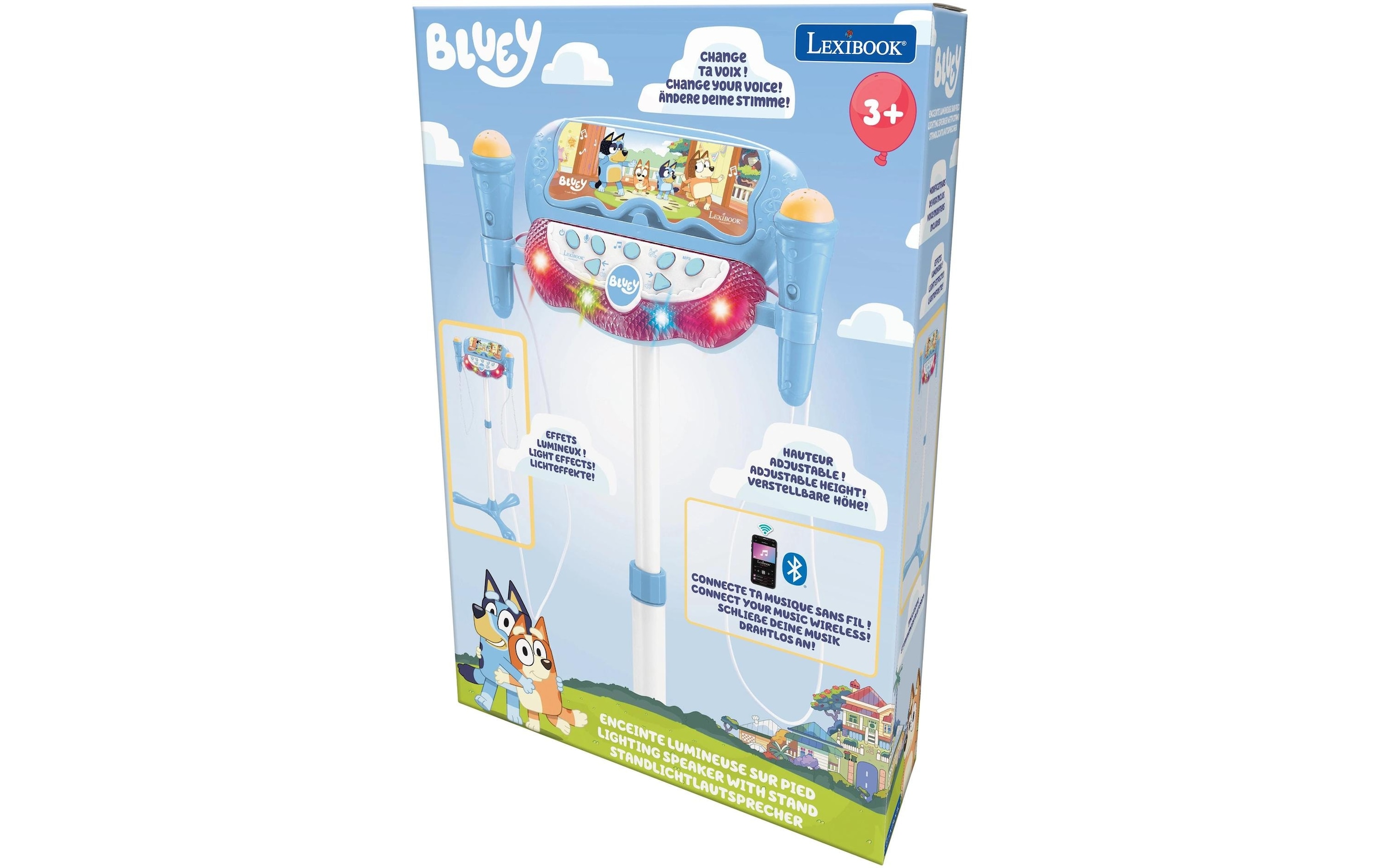 Lexibook® Jouet instrument de musique »Bluey mit 2 Mikrofonen«