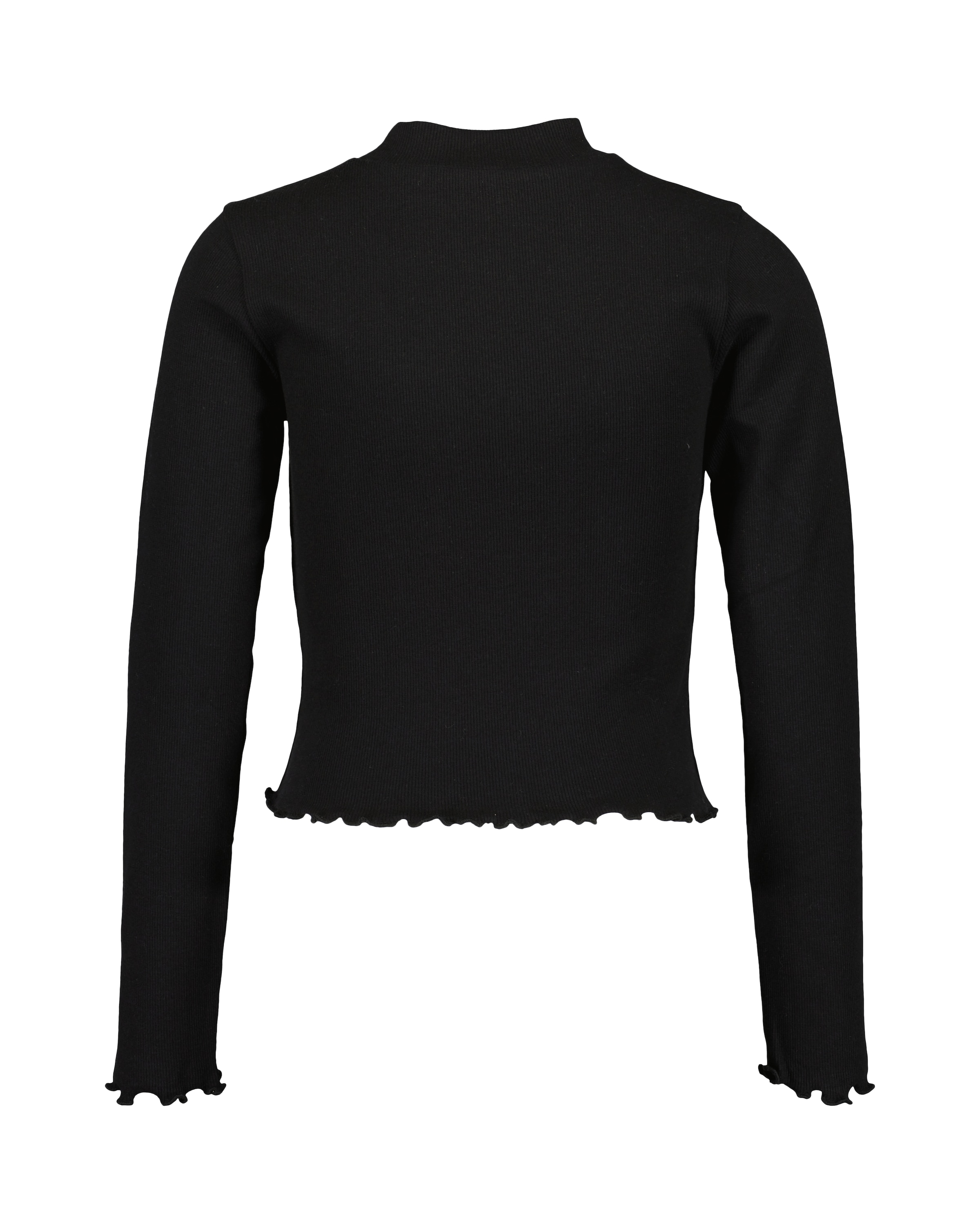 Blue Seven Langarmshirt, mit schmalem Stehkragen und tollen Wellenkanten
