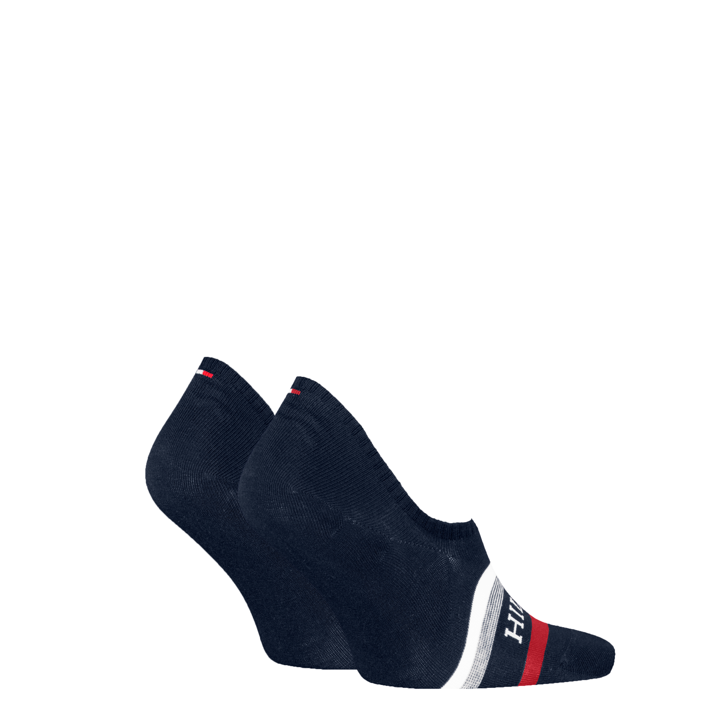 Tommy Hilfiger Füsslinge »TH MEN FOOTIE 2P HILFIGER TAB«, (2er-Pack), mit Anti-Rutsch Technologie