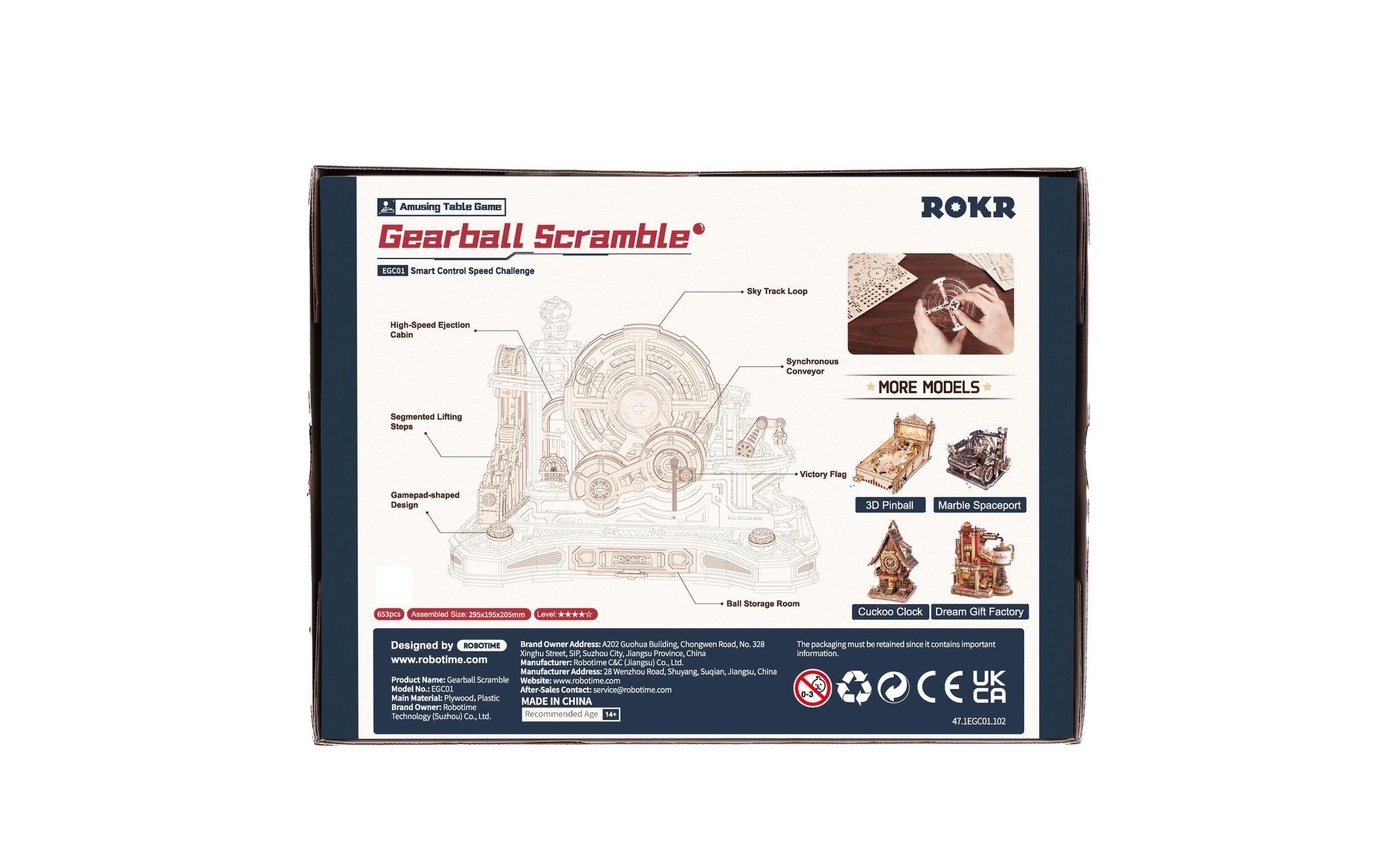   Modellbausatz »RoboTime Gear Ball Challenge«