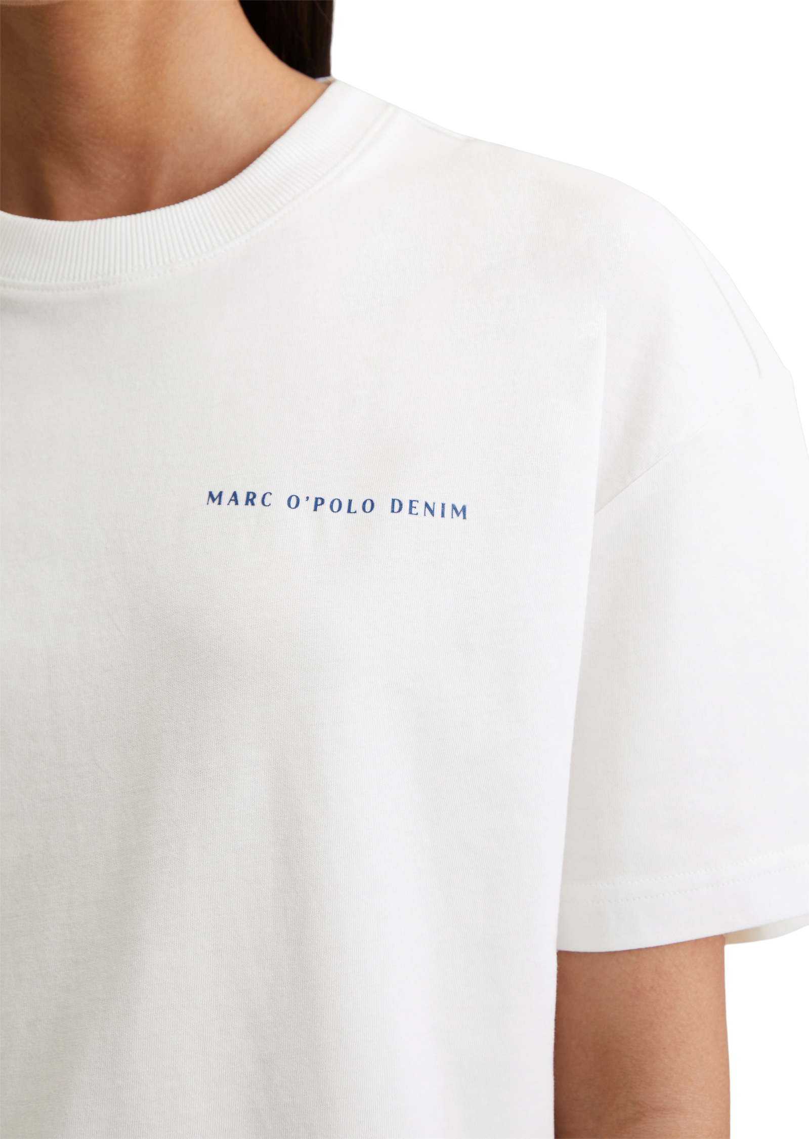 Marc O'Polo DENIM T-Shirt, Rückenprint, relaxed fit, basic