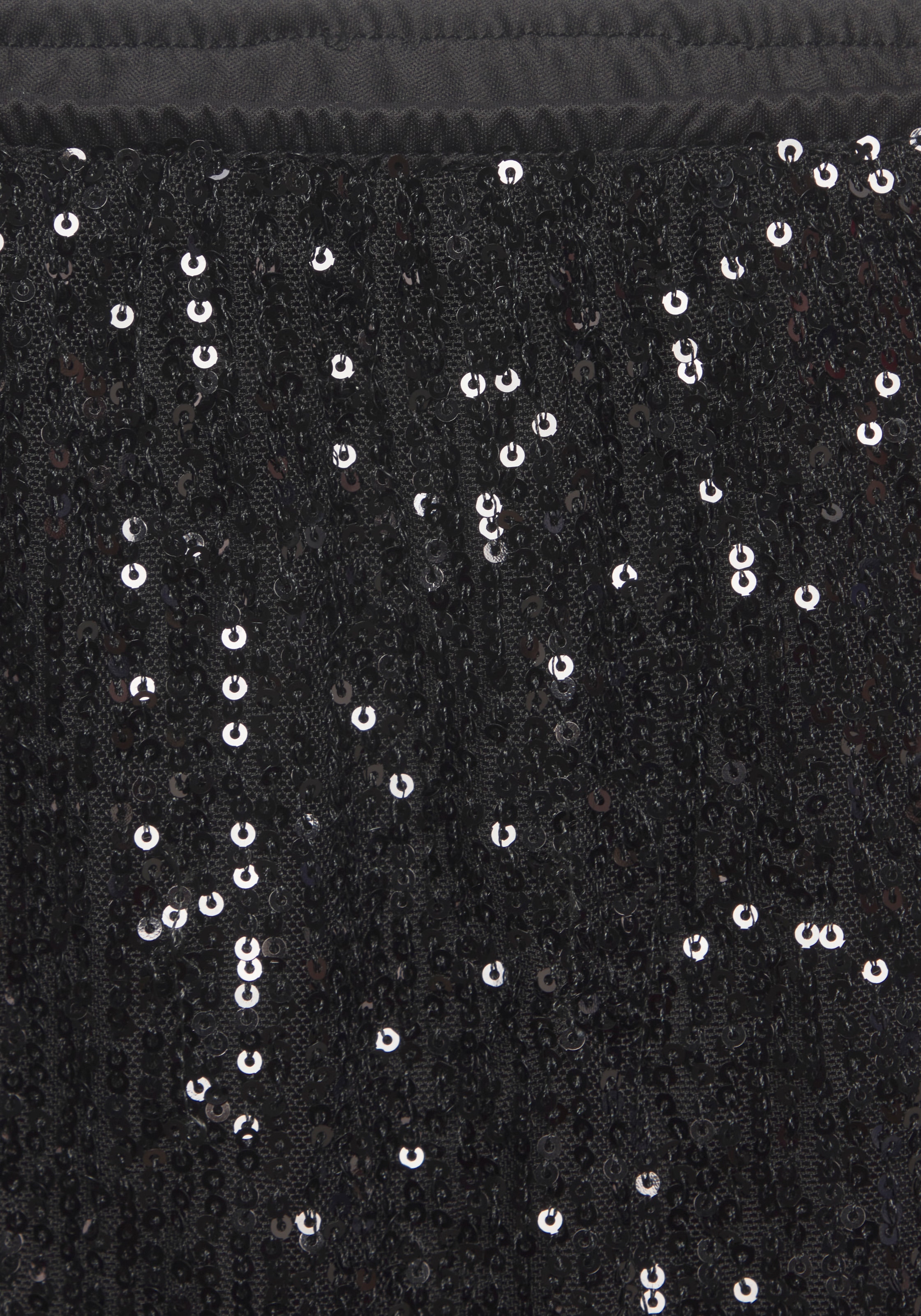 LASCANA Jupe à paillettes en longueur courte, festif