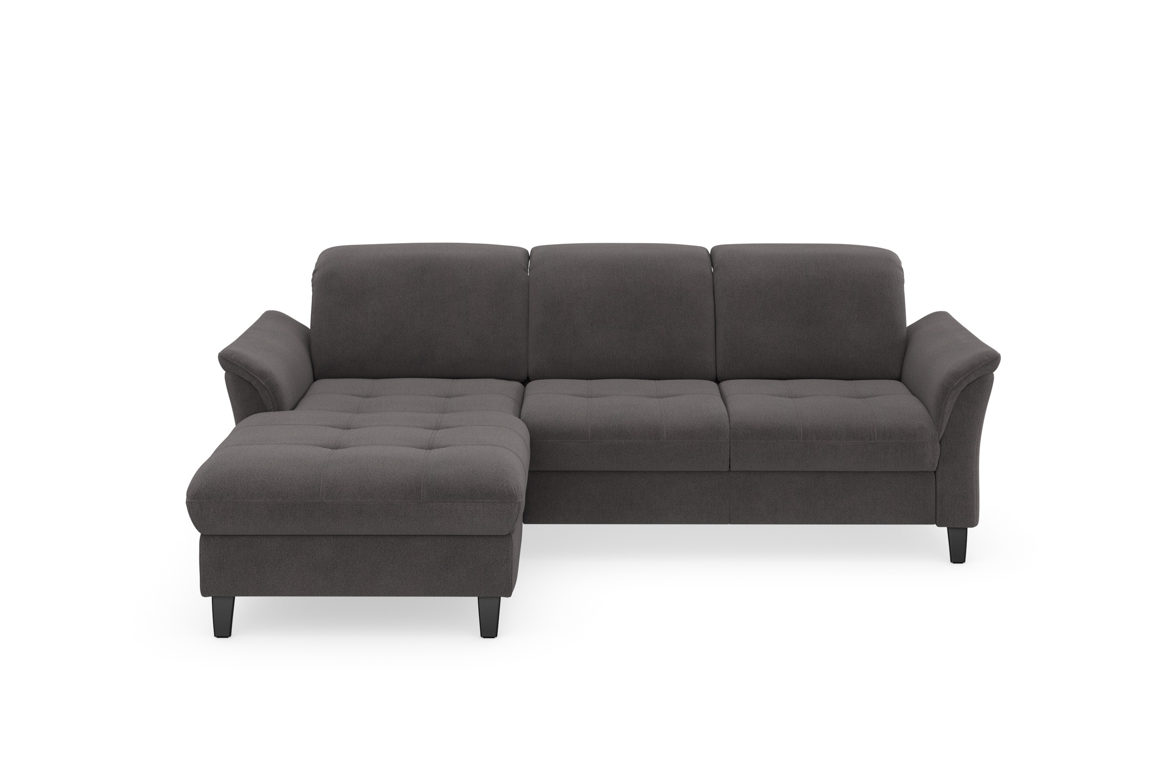 sit&more Ecksofa »Maggiore L-Form«, wahlweise mit Kopfteilverstellung, Bettfunktion und Bettkasten