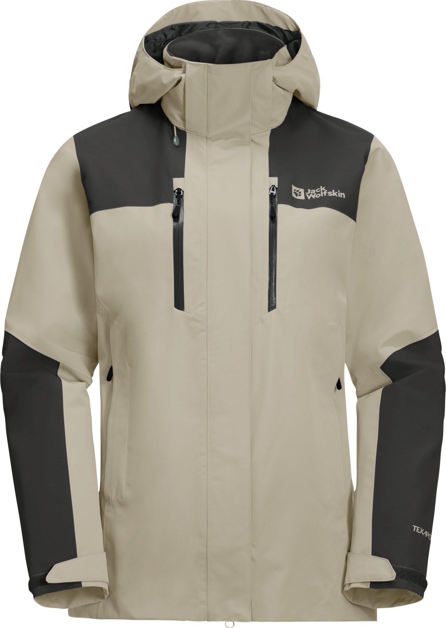 Jack Wolfskin Outdoorjacke »JASPER 2L JKT W« mit Kapuze