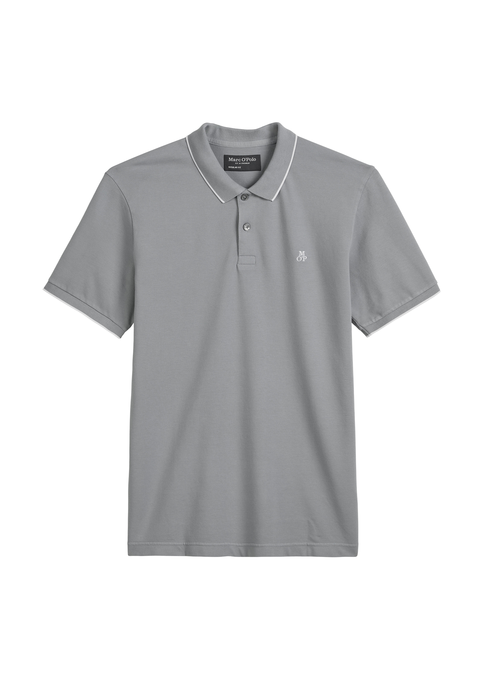 Marc O'Polo Poloshirt, aus Piqué, regular fit, kontrastfarbene Details
