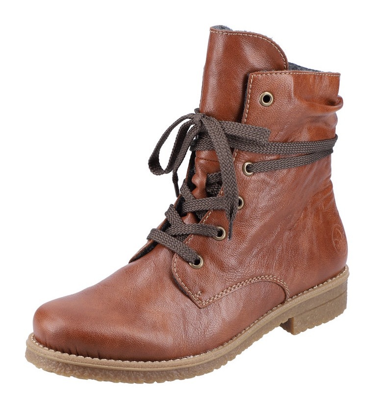 Image of Rieker Schnürstiefelette, mit schaftumspielender Schnürung bei Ackermann Versand Schweiz