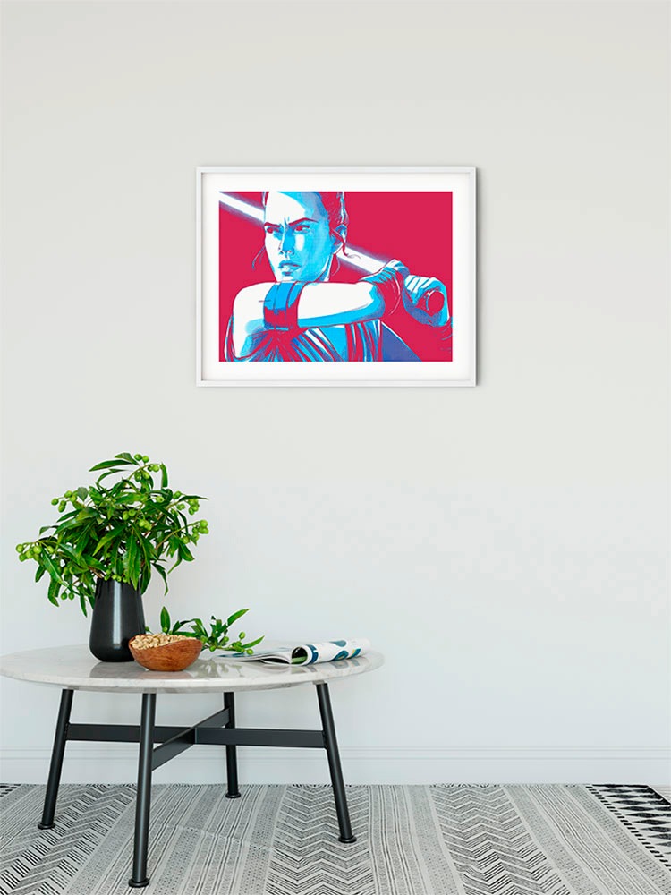 Komar Image »Star Wars Faces Rey« 1 cuis tlg. Wandbild zur Dekoration im Kinderzimmer - ohne Rahmen