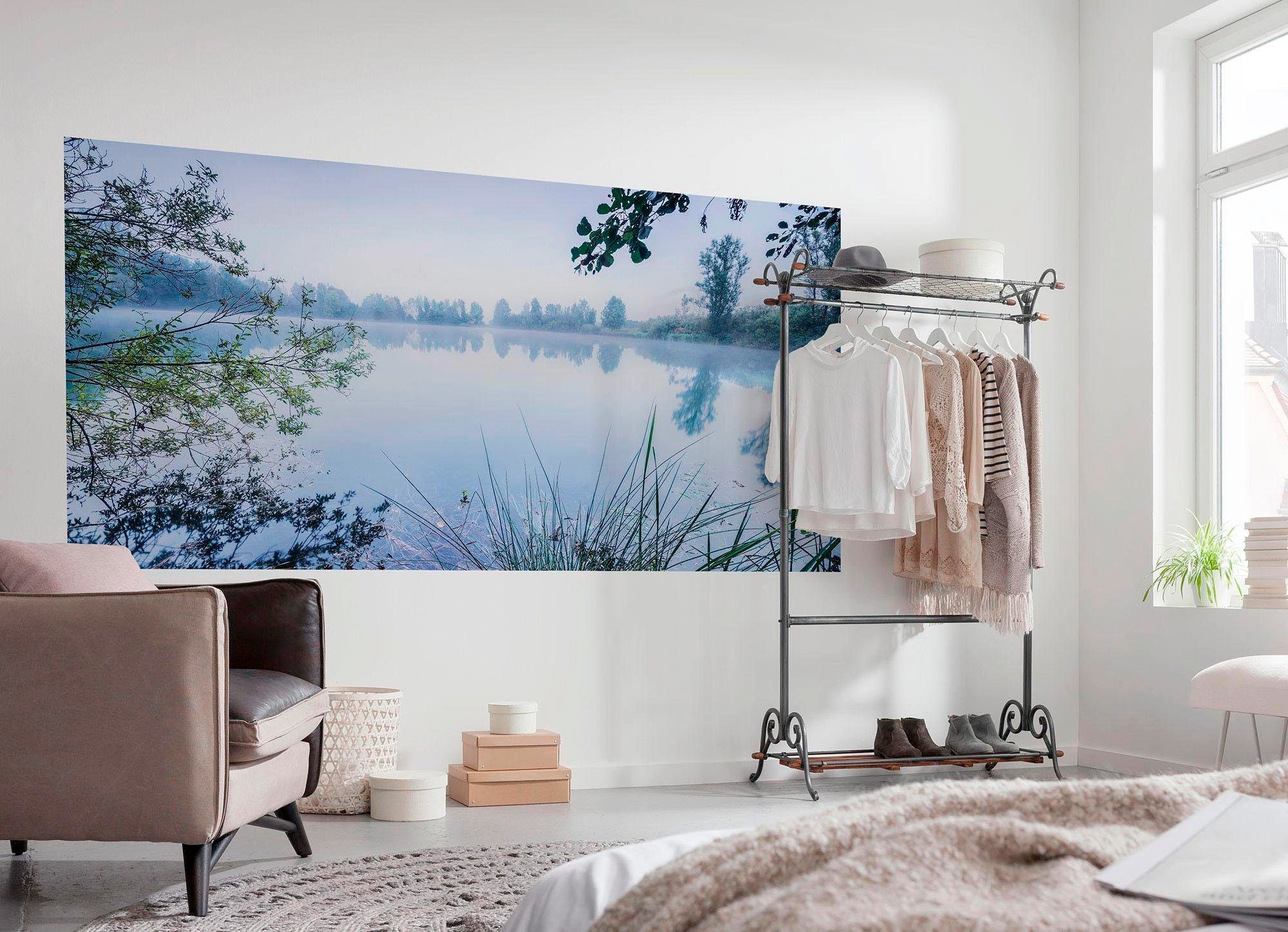 Komar Vliestapete »Digitaldruck Vlies - Morning View - Grösse 200 x 100 cm«, bedruckt, Wohnzimmer, Schlafzimmer