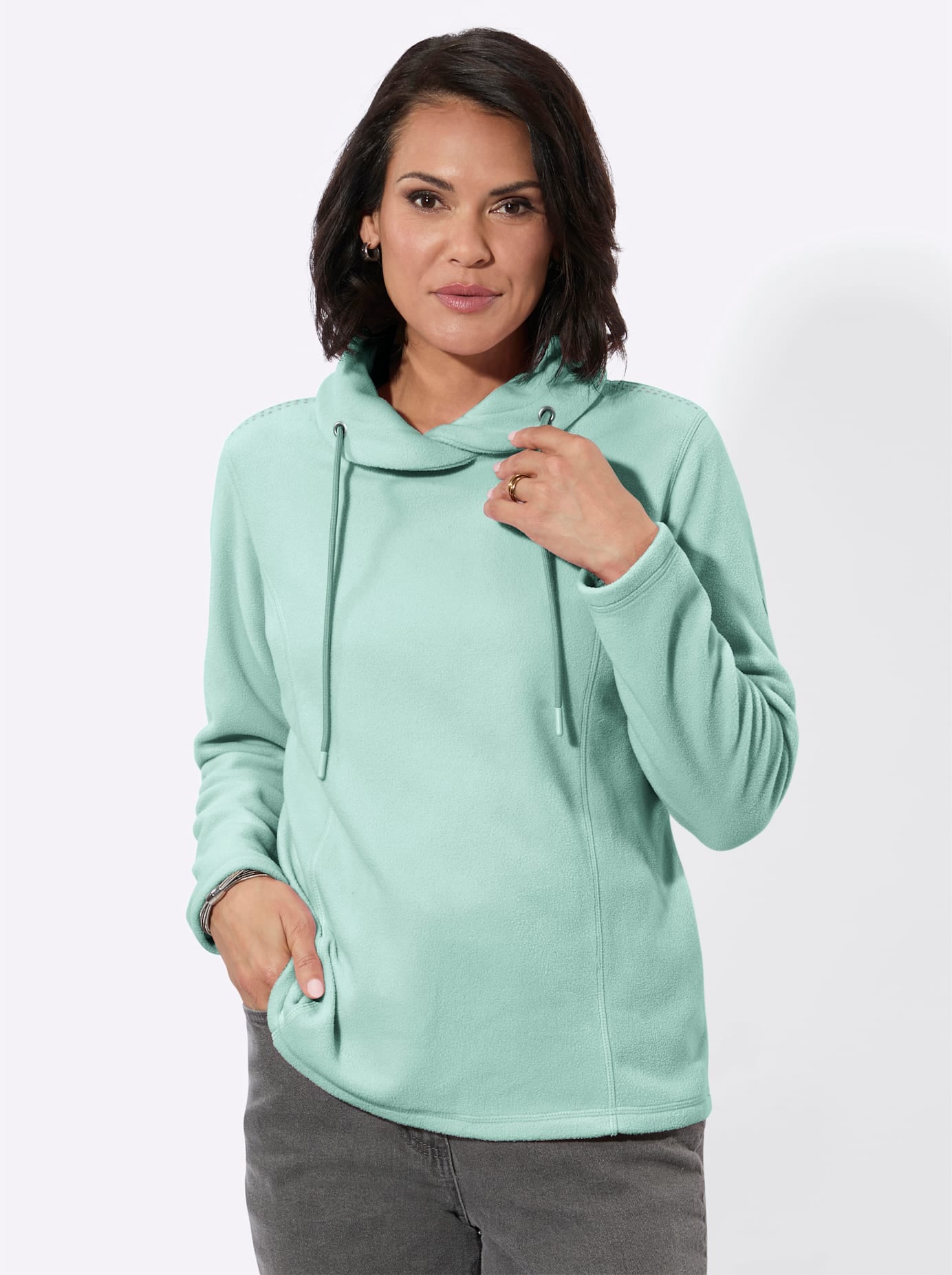Image of Casual Looks Fleeceshirt "Fleece-Shirt" 1