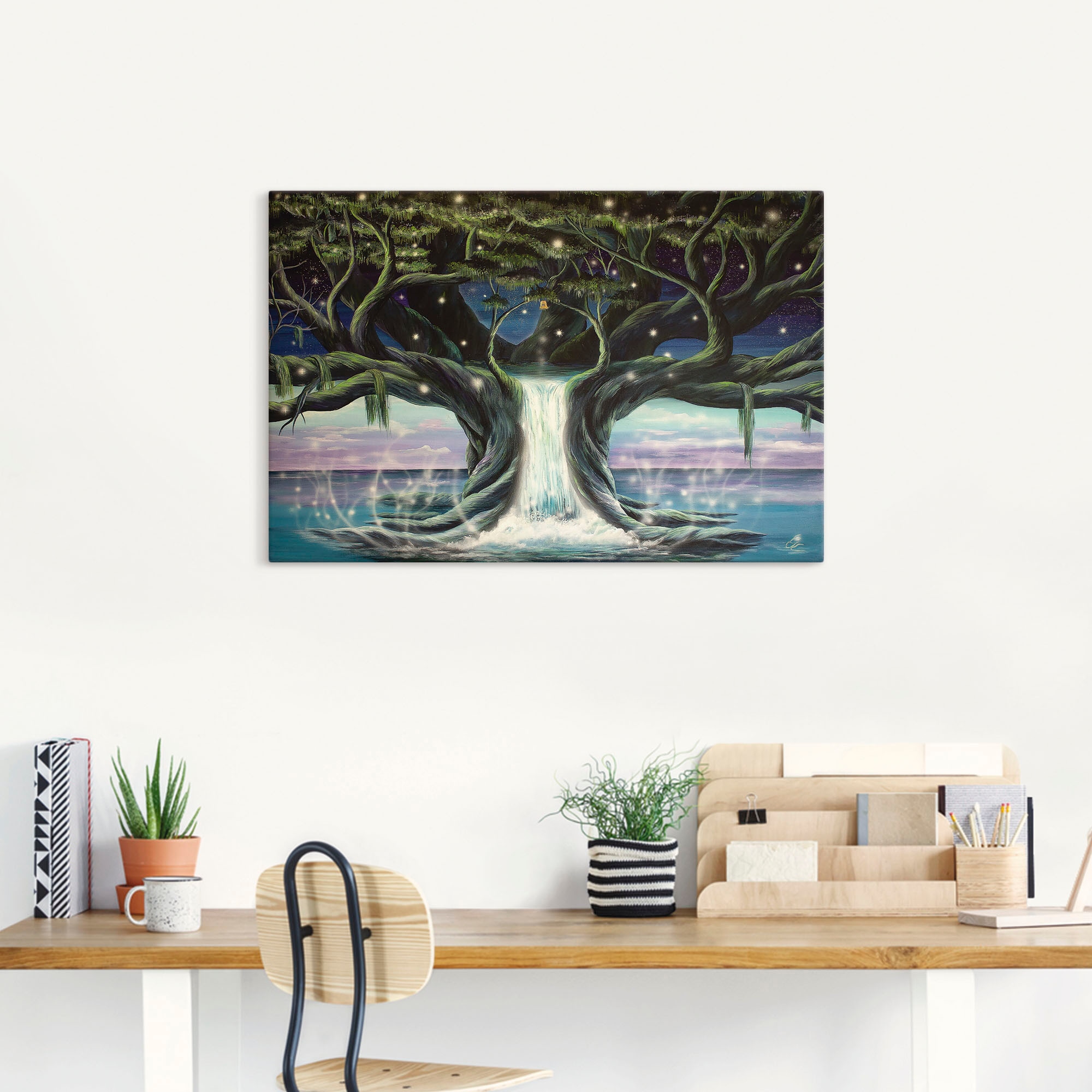 Artland Wandbild »Der Baum der Seelen«, Landschaften, (1 St.), als Leinwandbild, Poster in verschied. Grössen