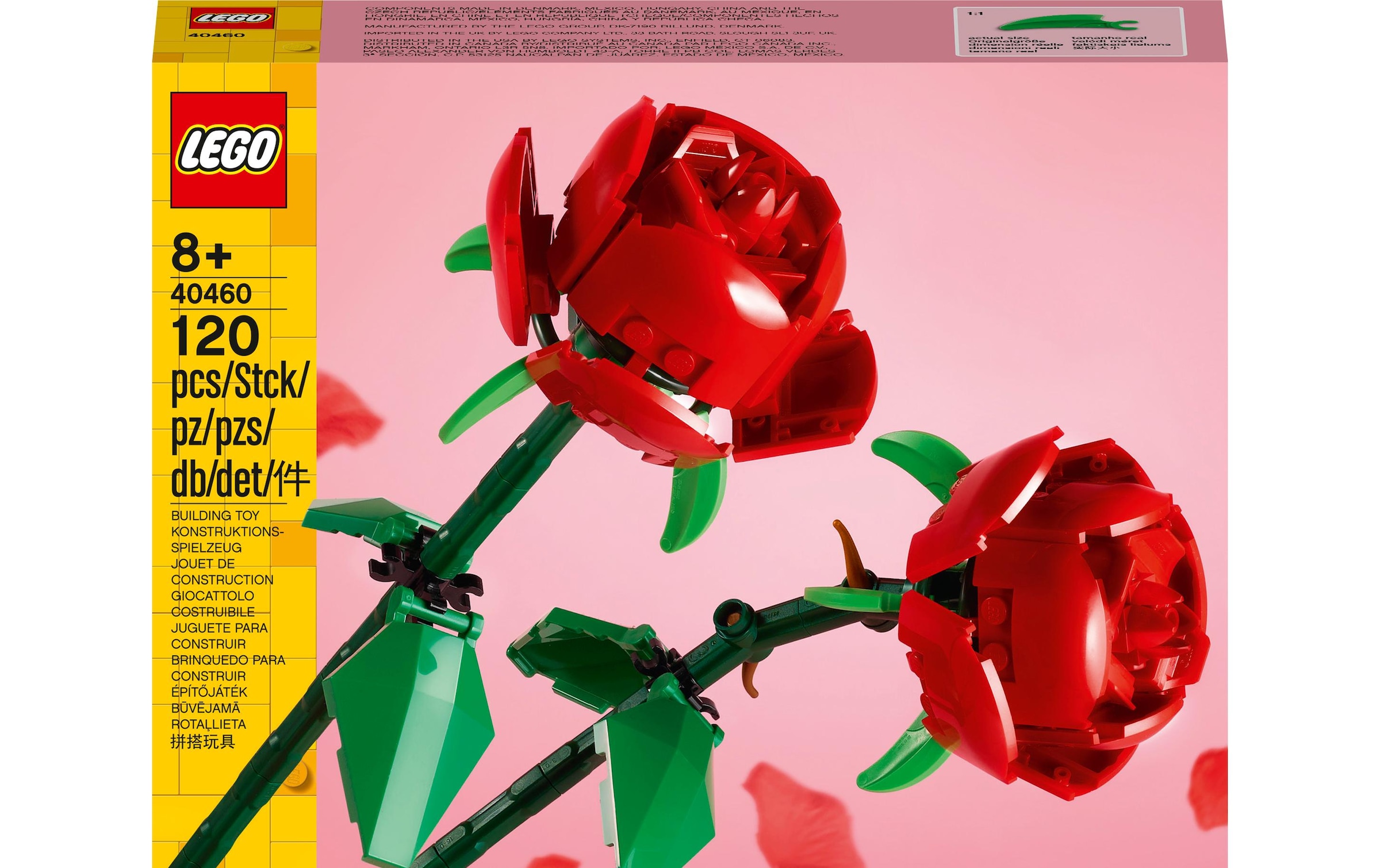 LEGO® Spielbausteine »Rosen 40460«, (120 St.)