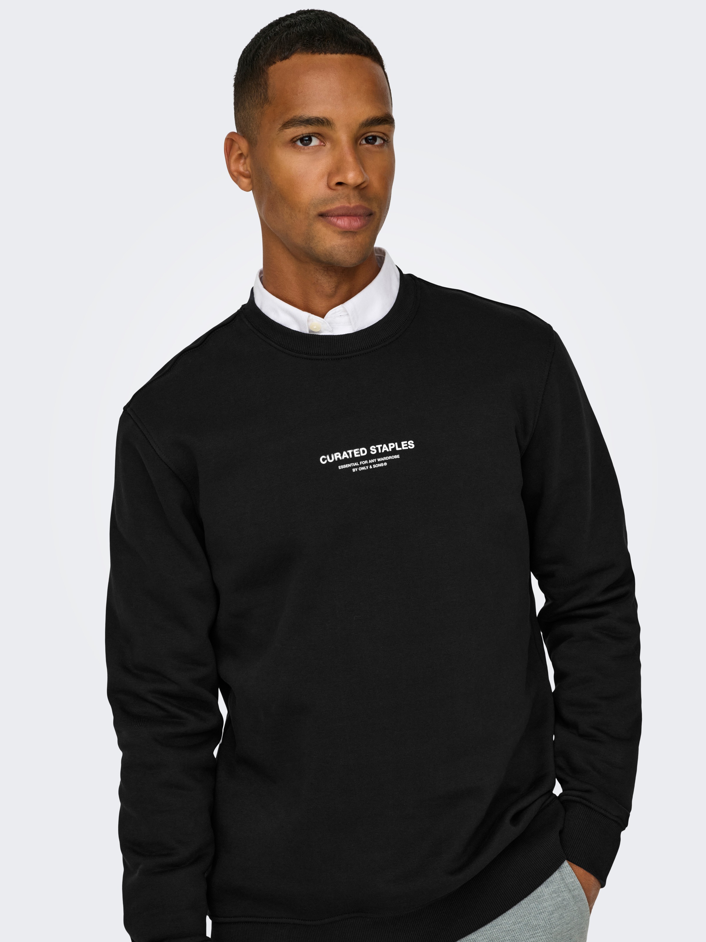 ONLY & SONS Sweatshirt »ONSCURATED REG CREW NECK SWEAT«