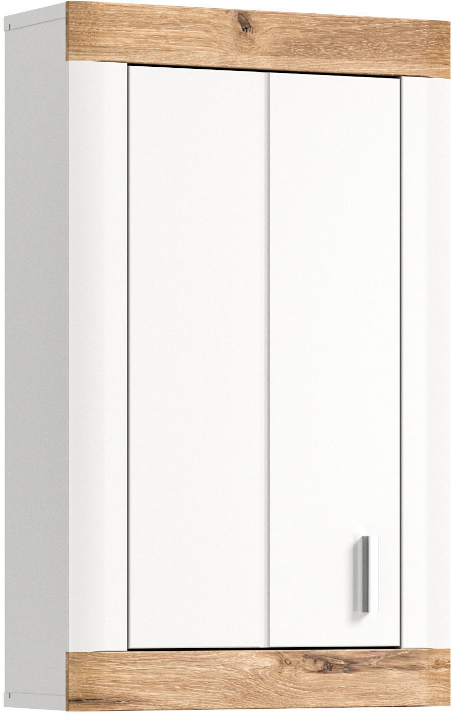 welltime Hängeschrank »Landsby, Breite 45 cm, 1 Tür (Türanschlag wechselbar), 1 Einlegeböden« 1 Stk. tlg. Badmöbel, Badschrank, Schrank, Wandschrank, Bad, Badezimmer