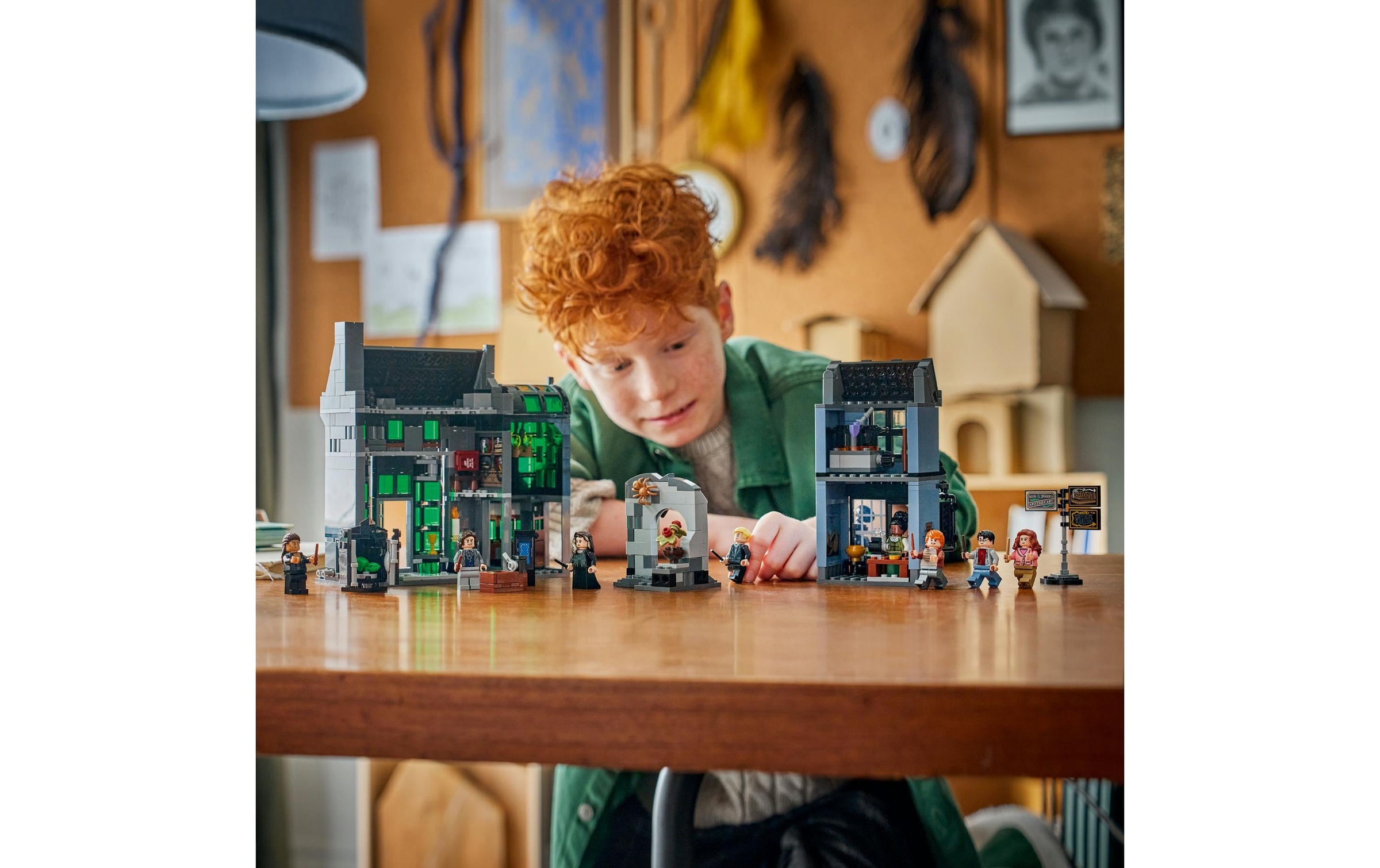 Image of LEGO Konstruktionsspielsteine "Zaubererläden in der Winkelgasse (76471), LEGO Harry Potter" Made in Europe