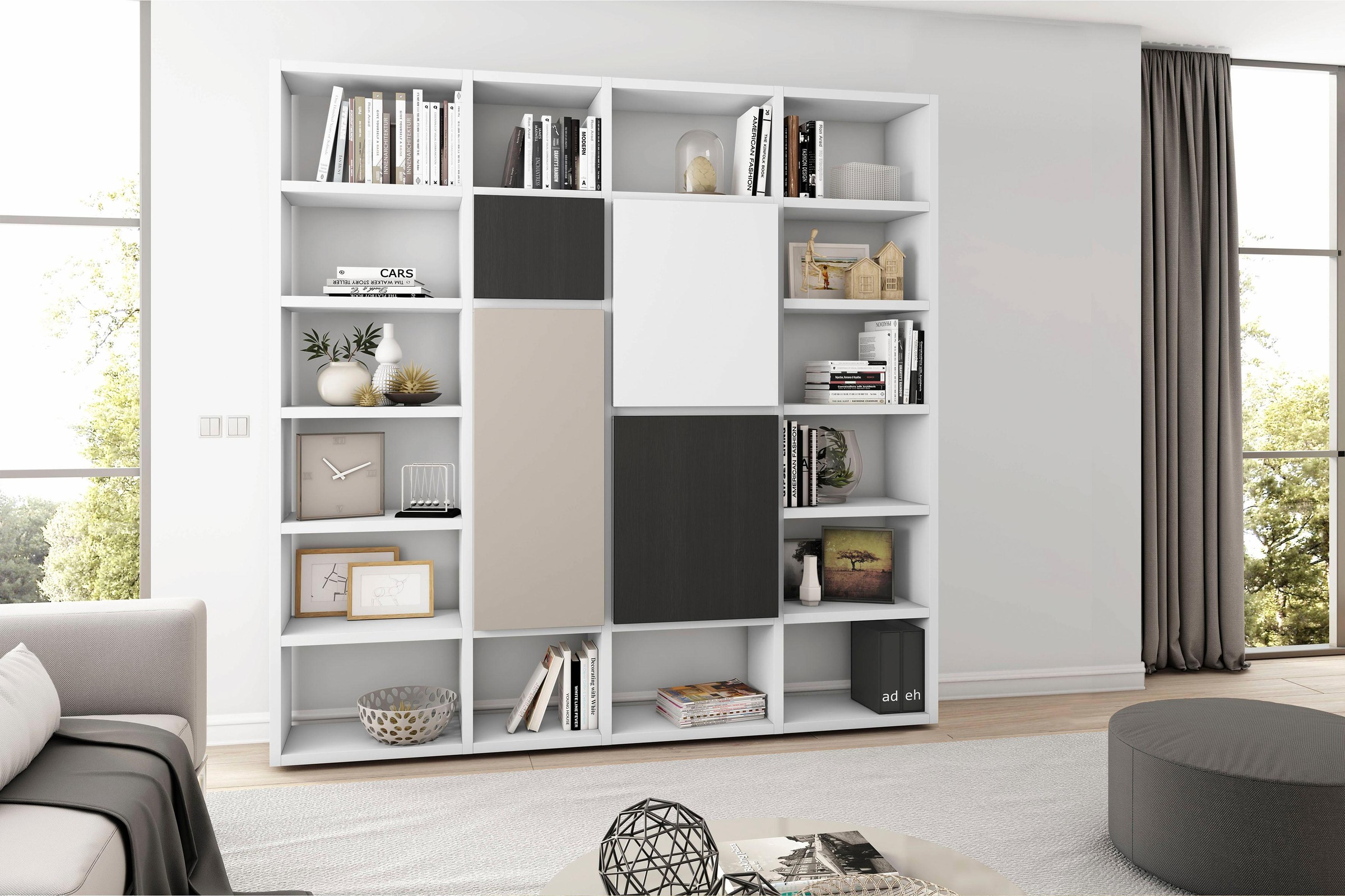 Image of fif möbel Raumteilerregal »TOR513«, Breite 227 cm bei Ackermann Versand Schweiz