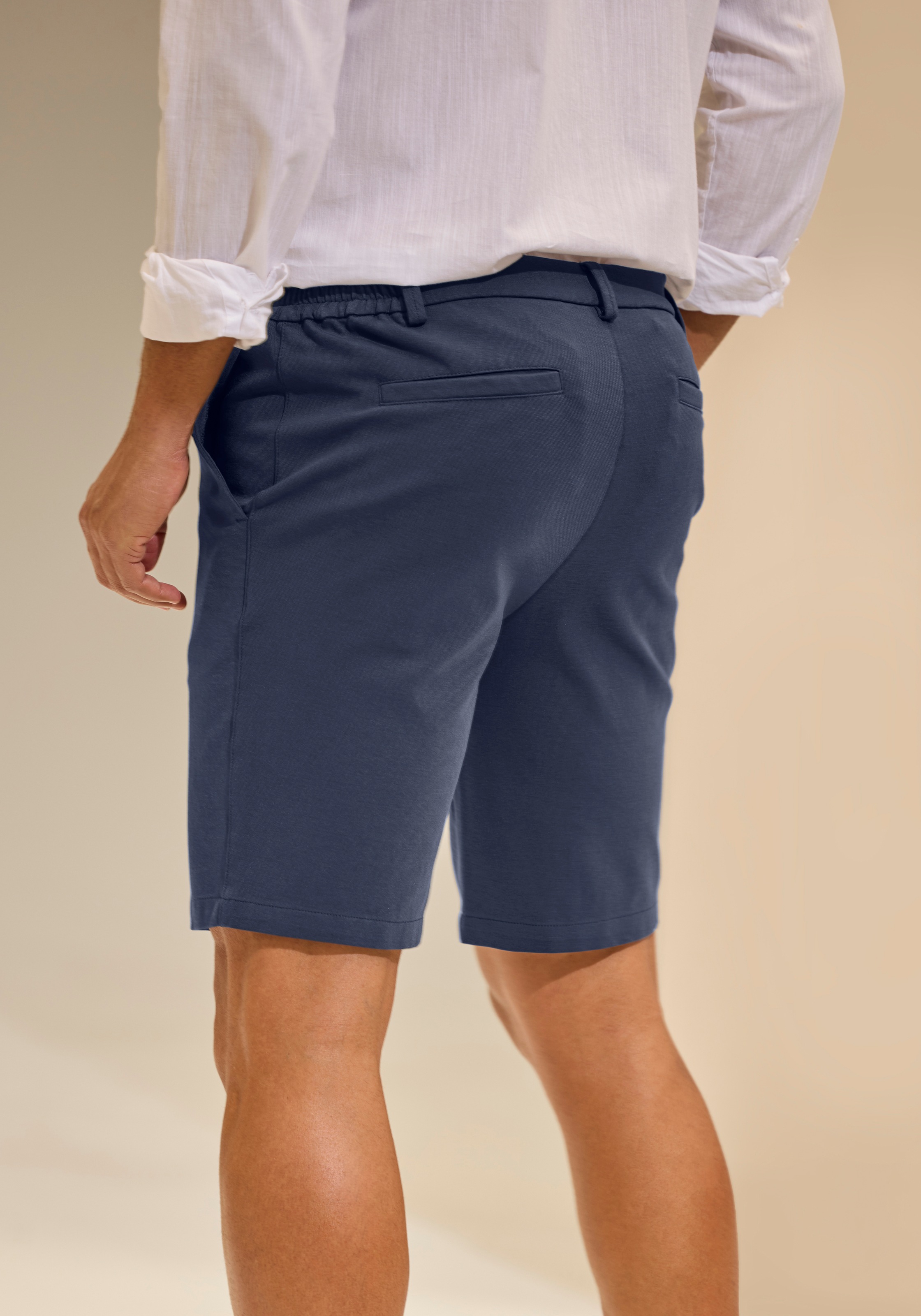 H.I.S Shorts », Dehnbund-Hose mit seitlichem Gummizug,  auch in grossen Grössen«  Komfortbund - besonders bequem