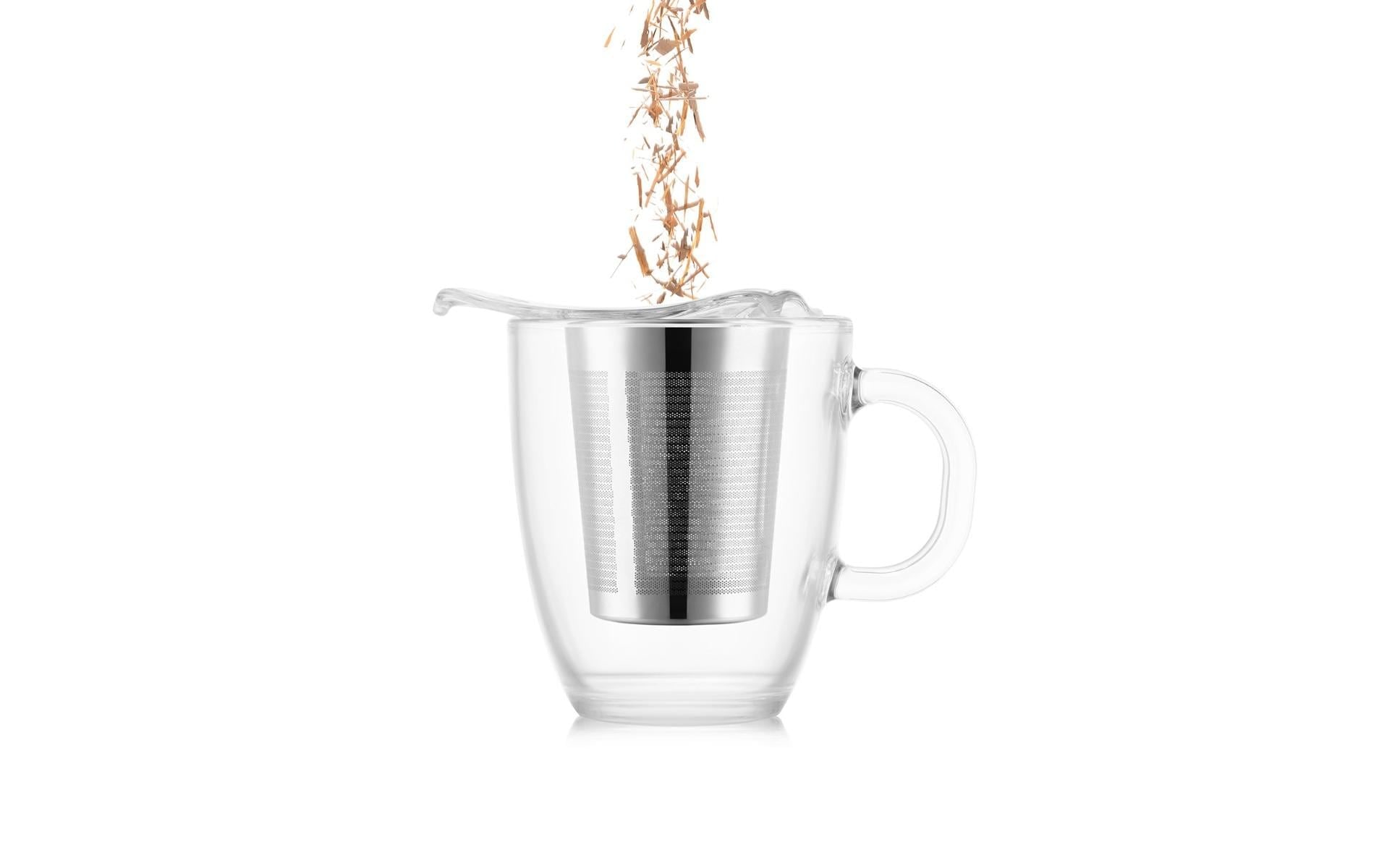 Bodum Tasse »mit Edelstahlfilter Yo-Yo Set 0,35 l«