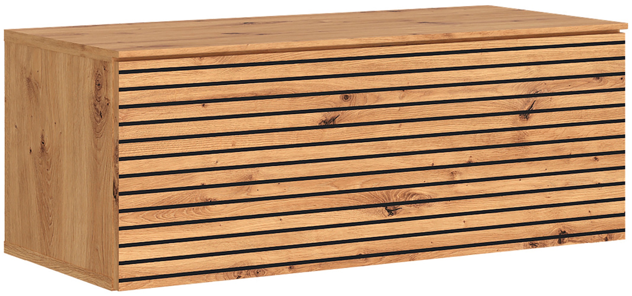 Image of GOODproduct Lowboard "kompakt, mit überraschend viel Stauraum, 1 Klappe" hängend oder stehend, grifflos, modern, Breite 80cm