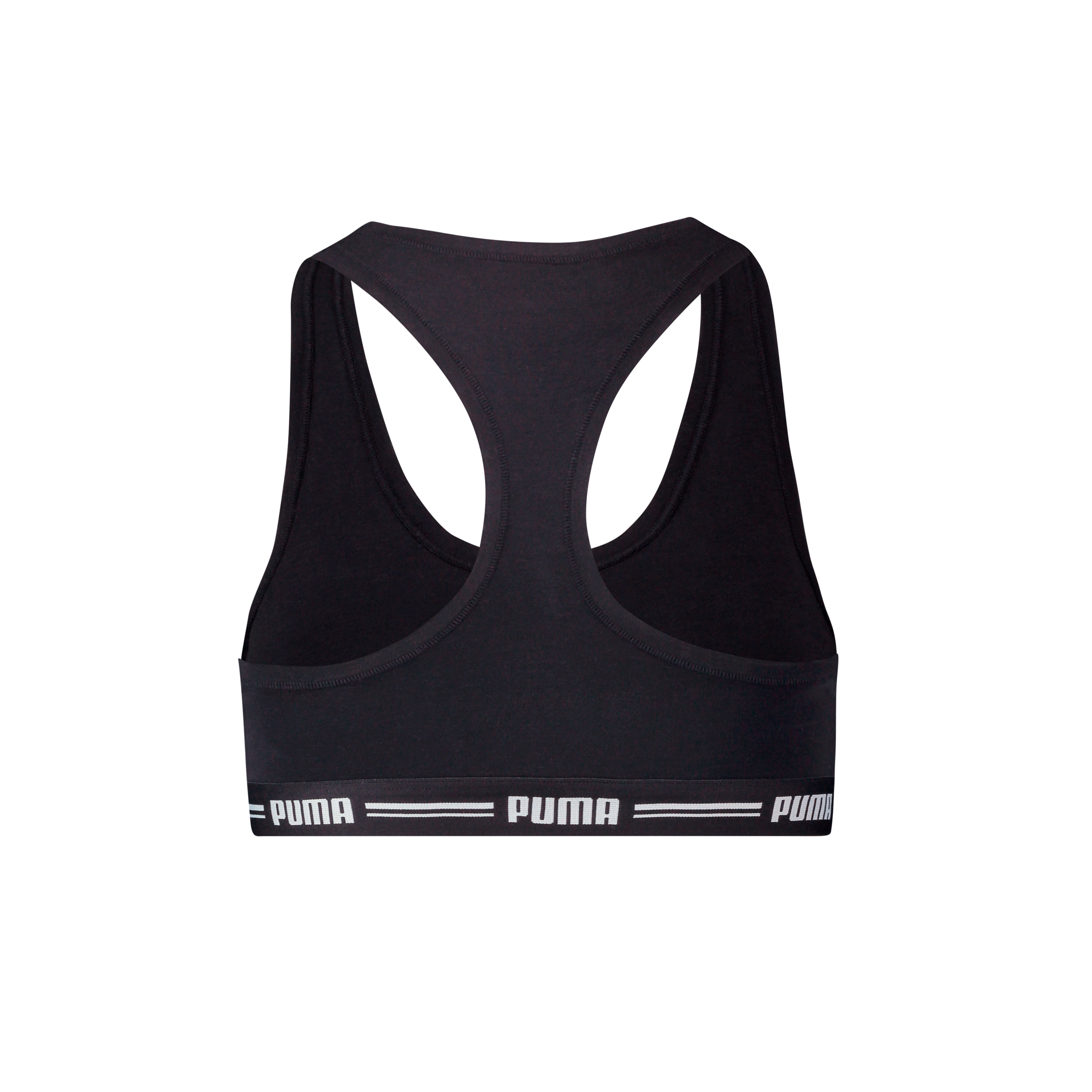 PUMA Sport-Bustier »PUMA WOMEN RACER BACK TOP 1P HANG«, mit markantem Logobund