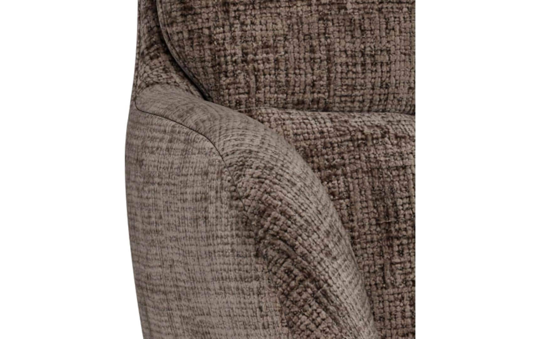 AC Design Esszimmerstuhl »Edgar, Polsterstuhl, Stuhl« (Set) 2 Stk.Stuhl, Stoff, L-Form, Armlehnen, Dreh- & Kippfunktion, FSC™