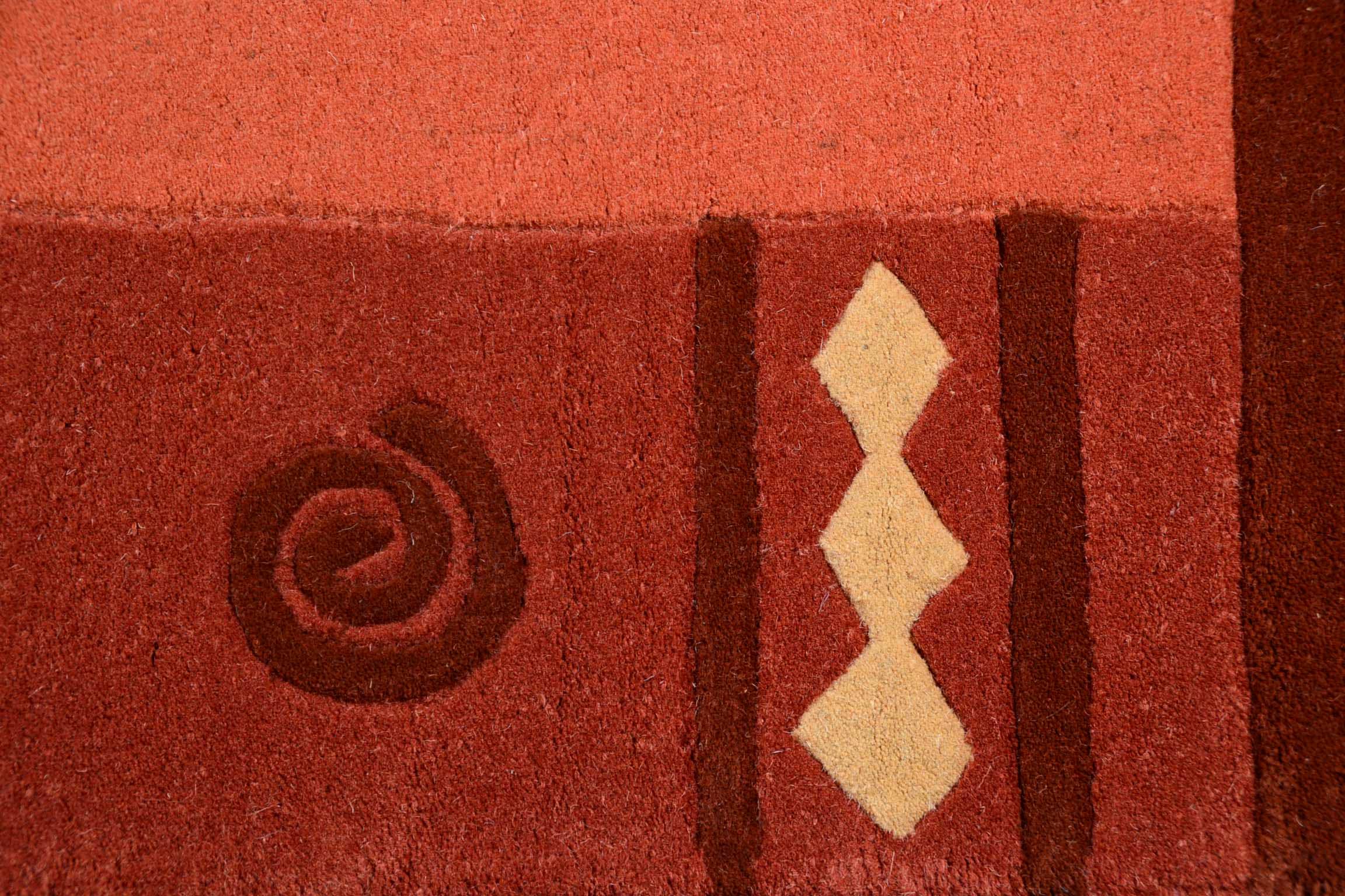 THEKO Wollteppich »Ambadi« rechteckig 14 mm Höhe reine Schurwolle, handgetuftet, mit Bordüre, modern