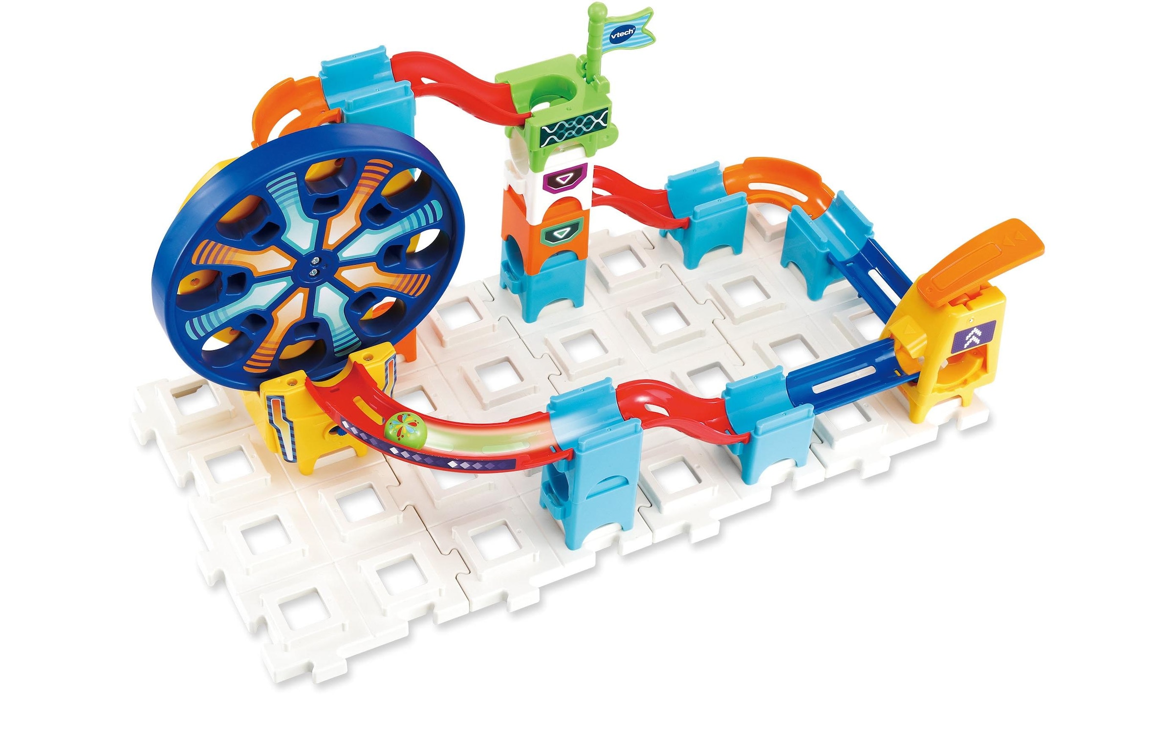 Vtech® Kugelbahn »Marble Rush – Erweiterung Motor-Riesenrad«, (6 tlg.)