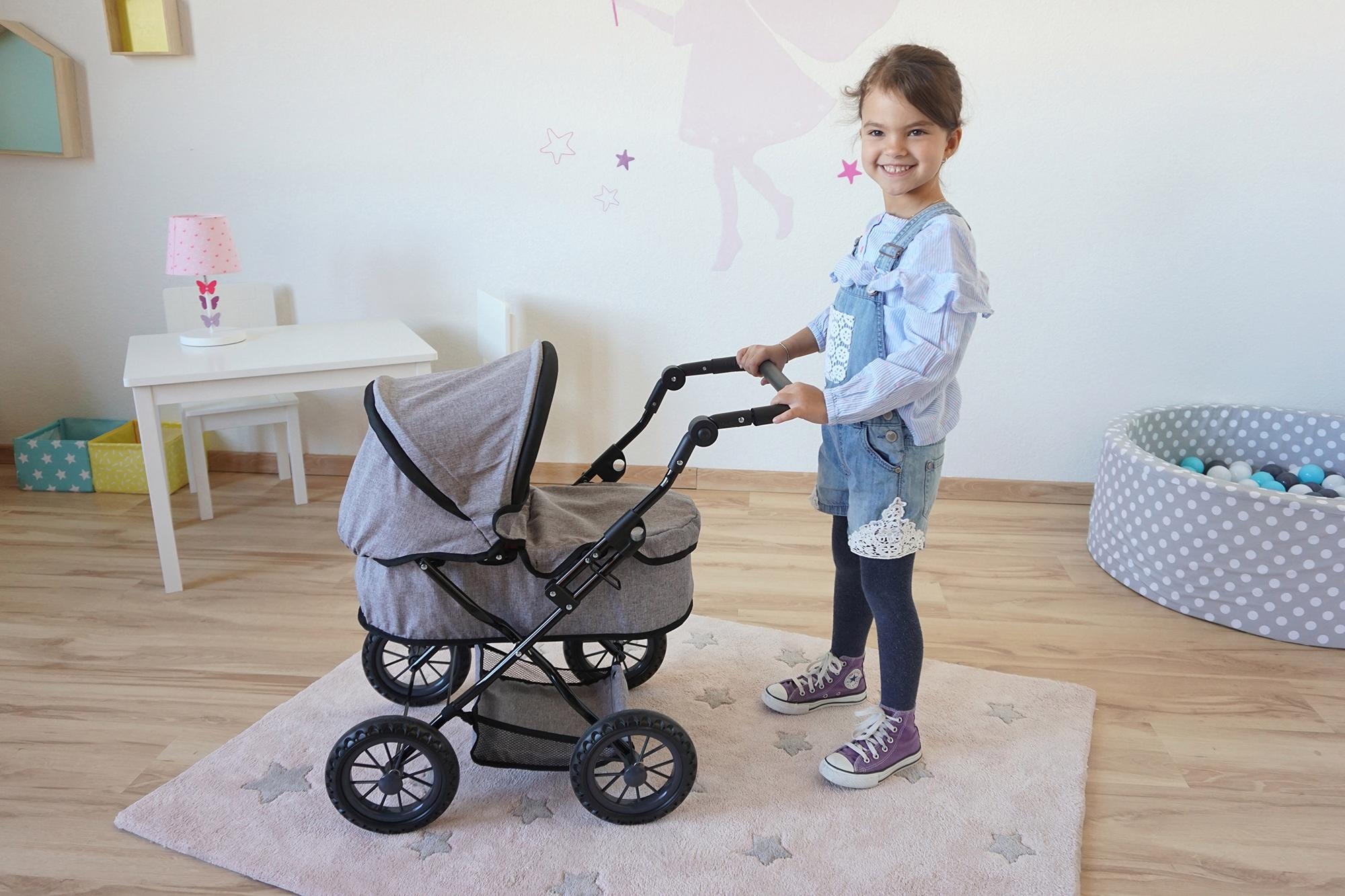 Knorrtoys® Puppenwagen »First - Stone«