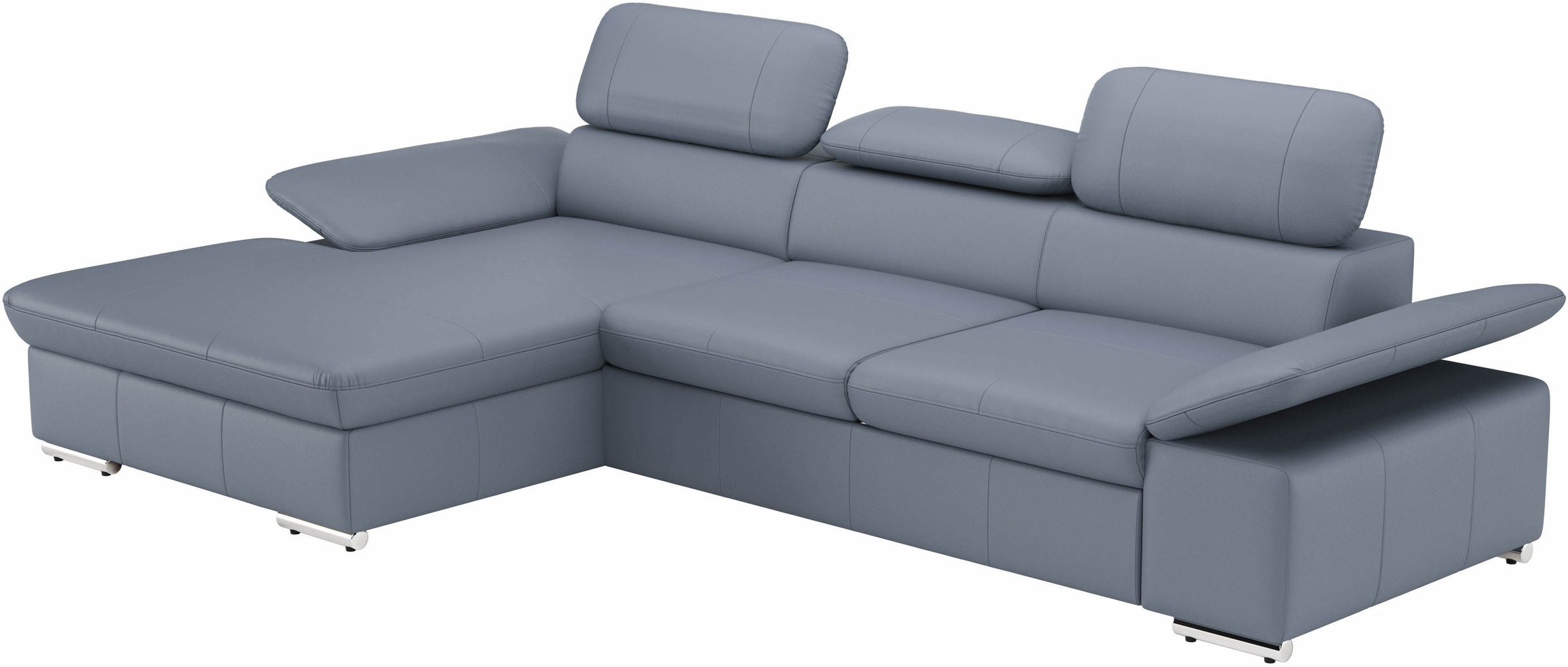 sit&more Ecksofa »Valantine L-Form«, inkl. Kopf- und Armteilverstellung, wahlweise mit Bettfunktion