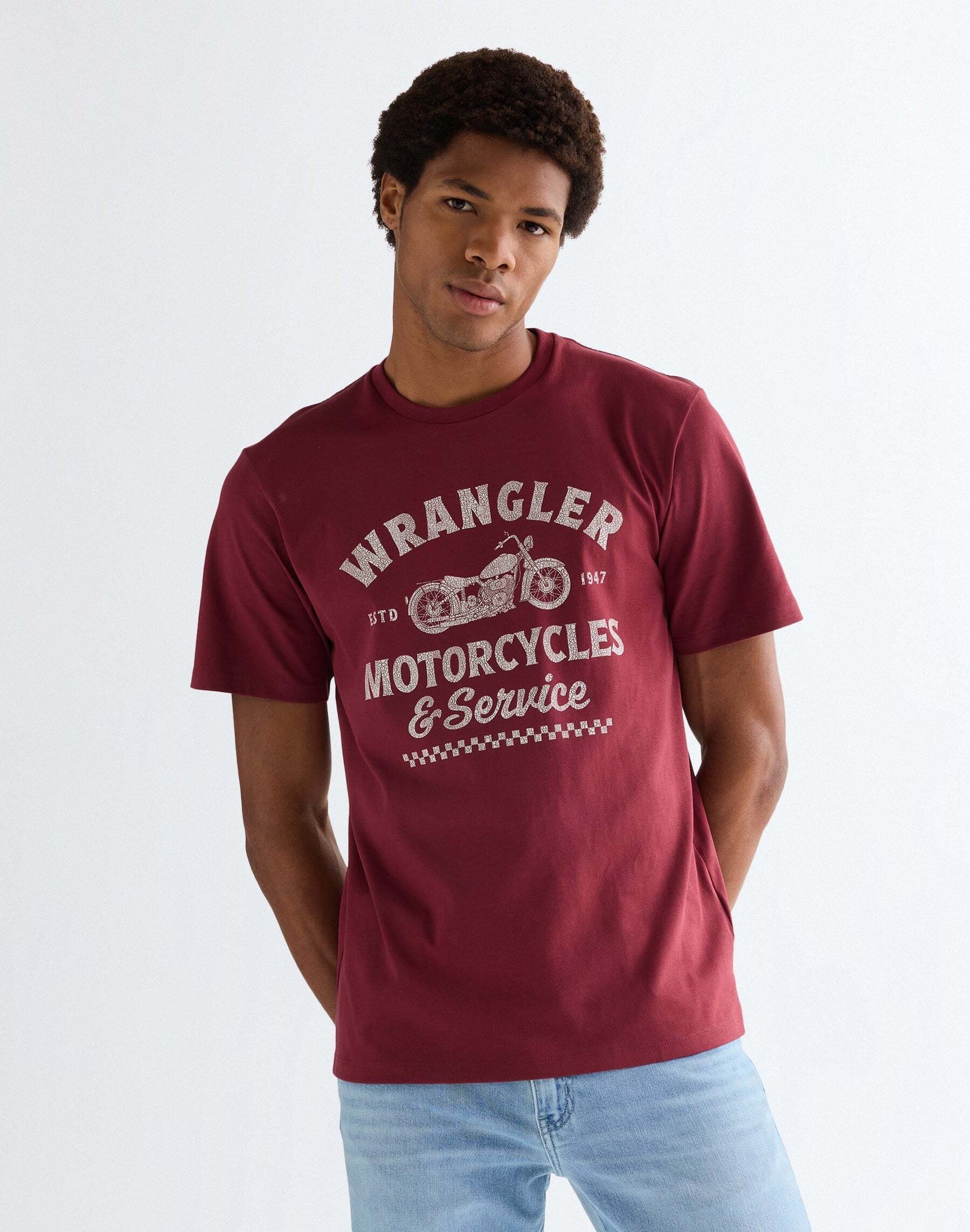 Wrangler T-shirt »WRANGLER T-Shirt Americana«