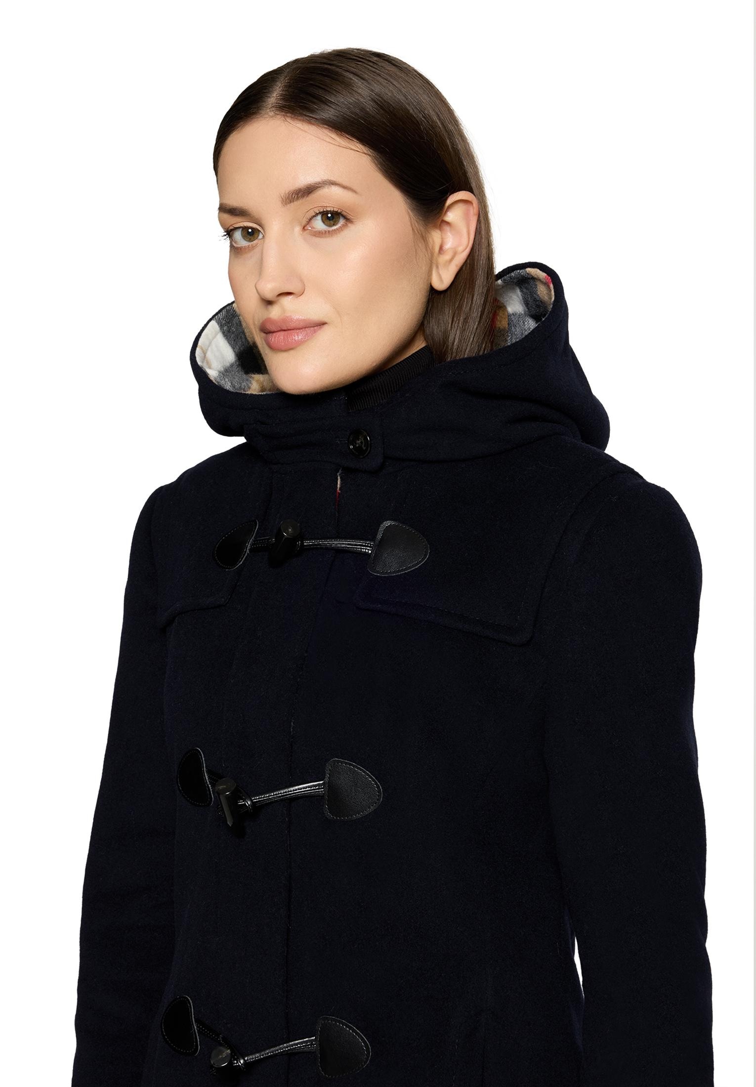 Gil Bret Dufflecoat Duffle-coat avec capuche en laine/cashmere