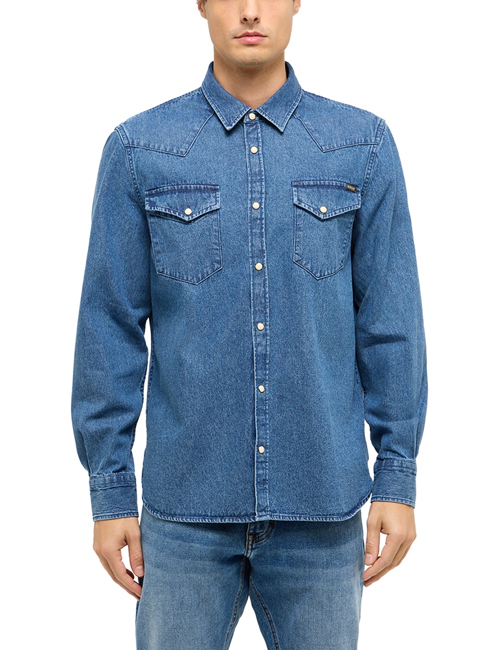 MUSTANG Langarmhemd »Herren Style Duver«