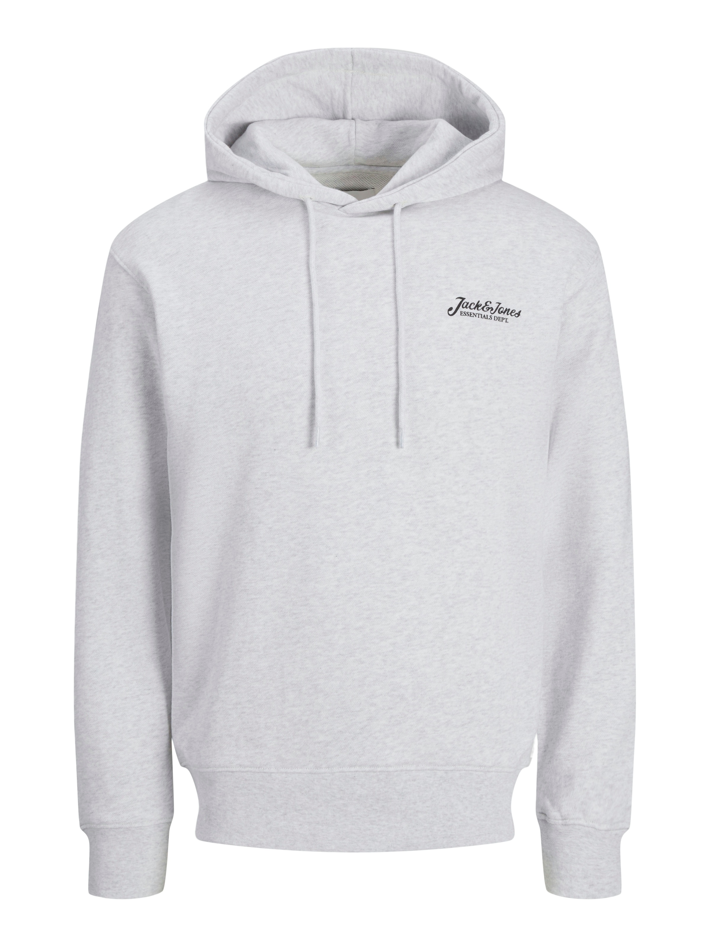 Jack & Jones Kapuzensweatshirt »JJBEAU – Sweater mit Logodruck, Slim Fit und Baumwolle«, unifarben, modisch, slim fit, angeraute Sweatware, Kapuze