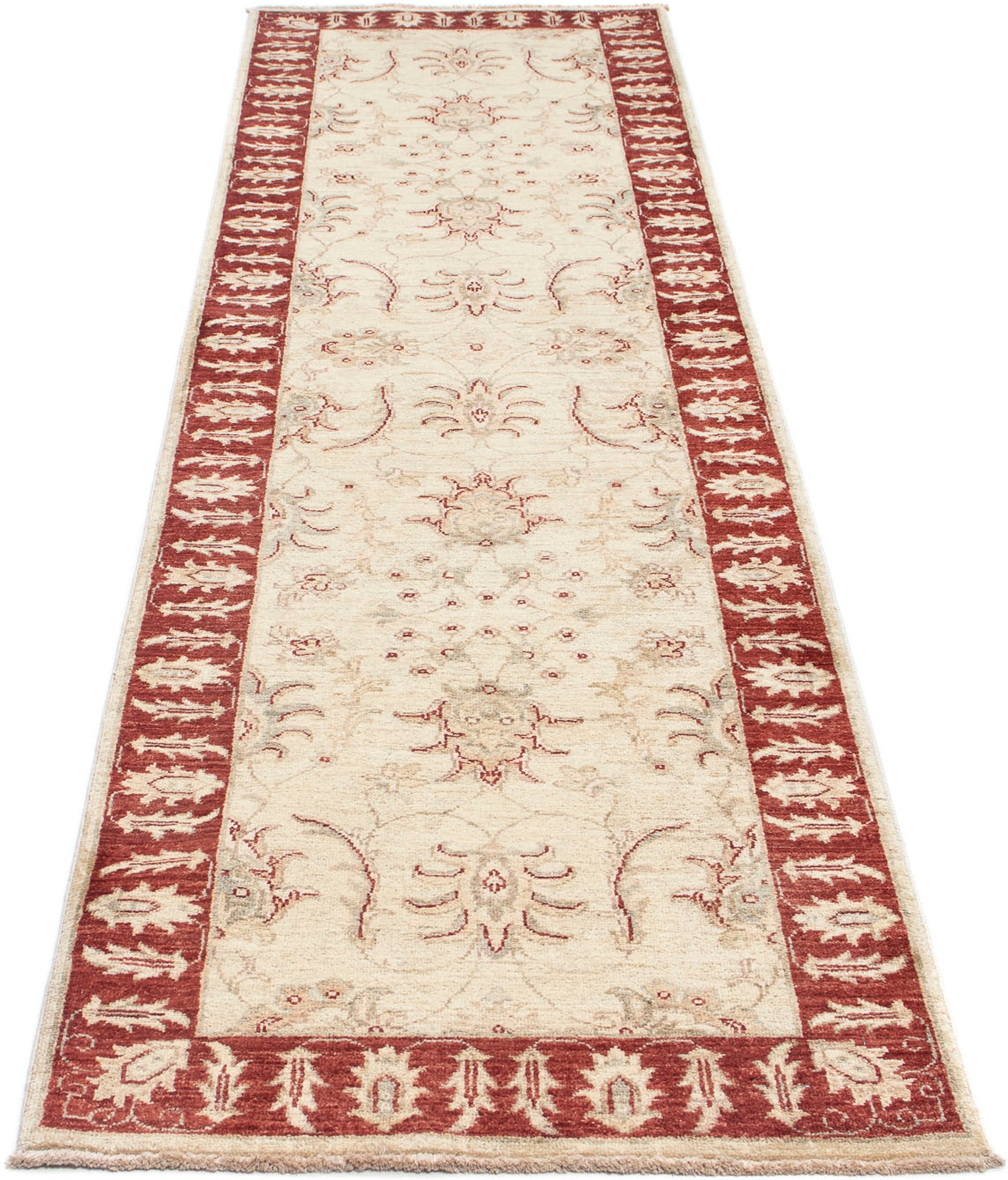 Image of morgenland Orientteppich »Ziegler - 286 x 74 cm - beige«, rechteckig, 6 mm Höhe, Wohnzimmer, Handgeknüpft, Einzelstück mit Zertifikat bei Ackermann Versand Schweiz