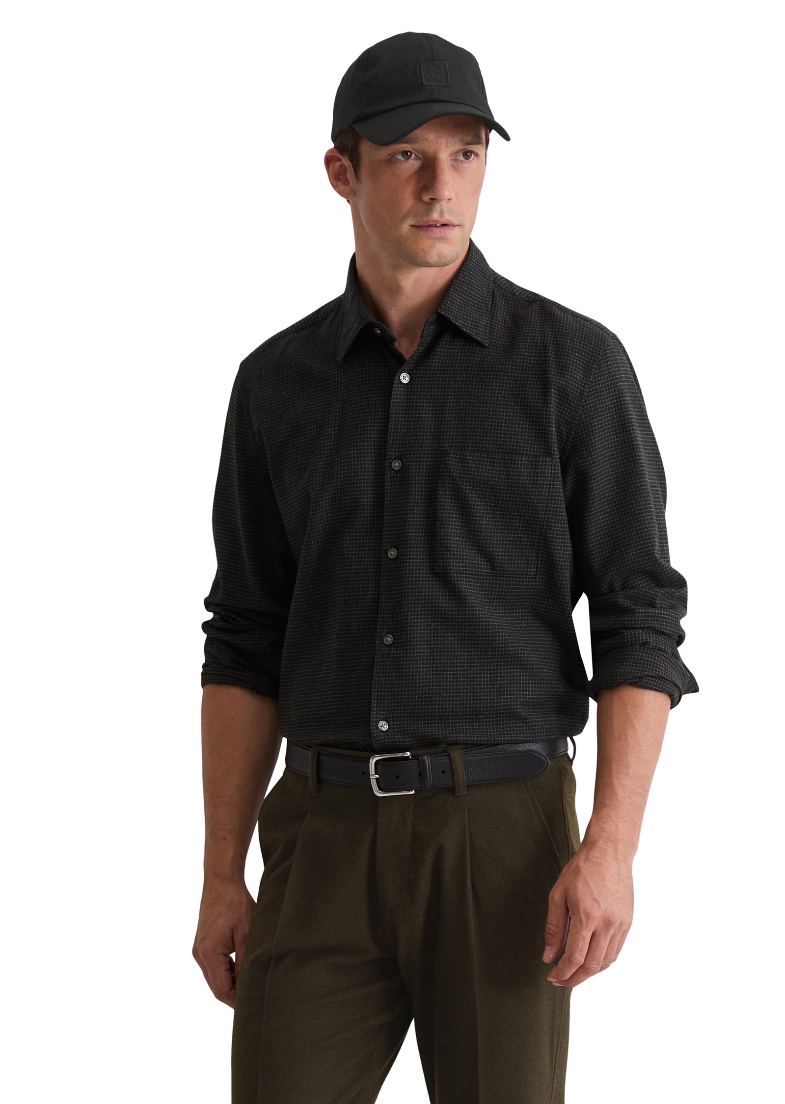 Marc O'Polo Chemise à manches longues In softer, leichter Flanell-Qualität