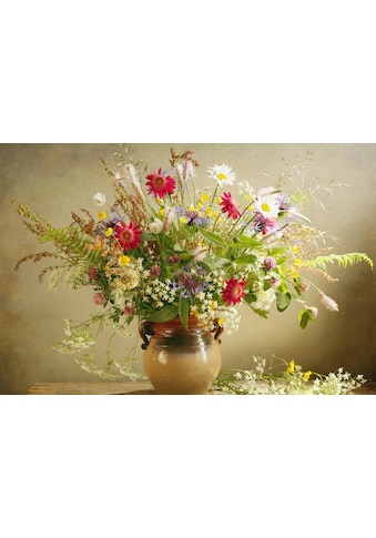 Fototapete »Blumen in Vase«