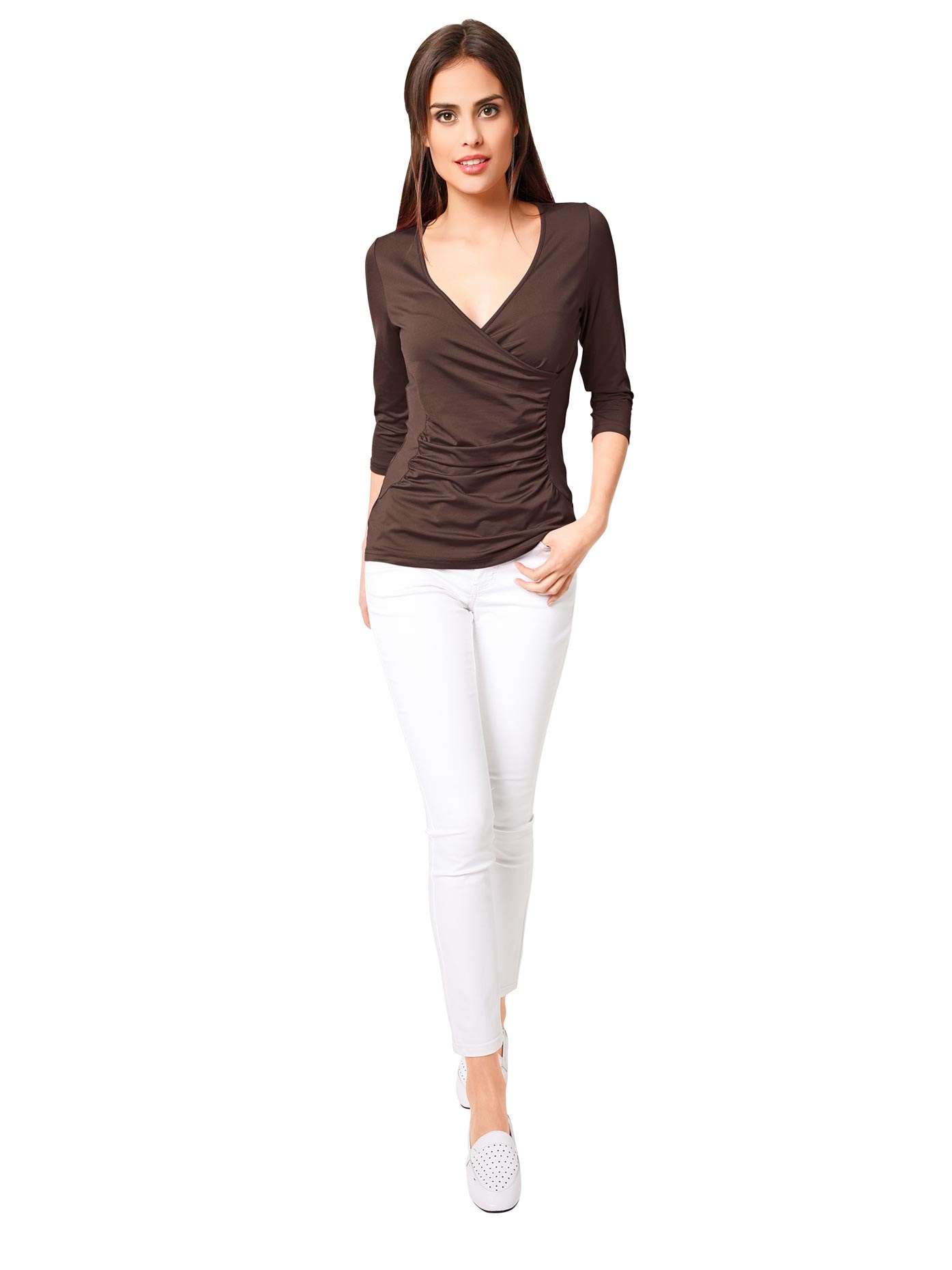 Image of ASHLEY BROOKE by Heine Wickelshirt »Wickelshirt«, (1 tlg.) bei Ackermann Versand Schweiz