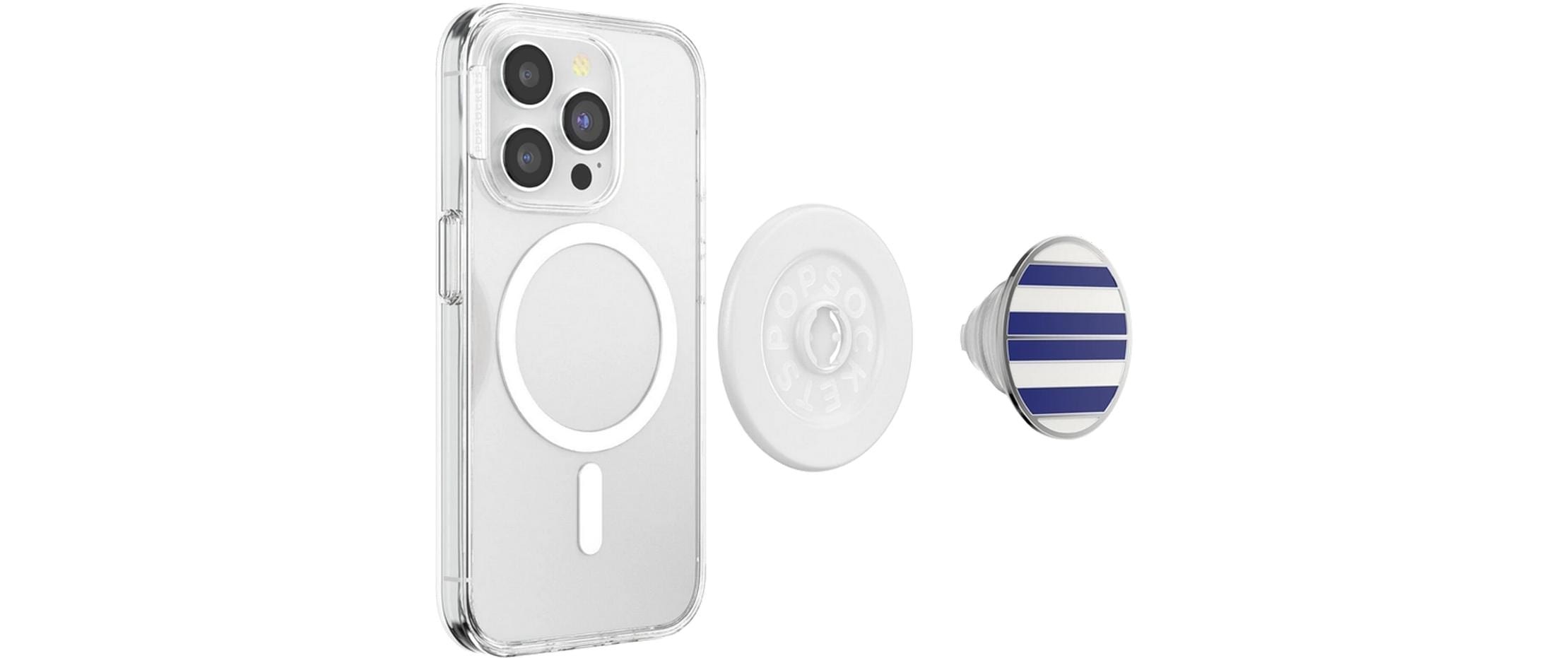 Popsockets Handy-Halterung »Enamel Nautical Stripe MagSafe«