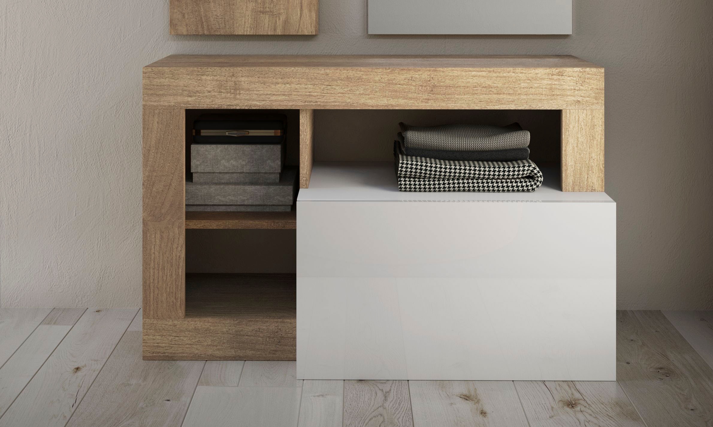 Image of Home affaire Garderobenschrank "Hamburg, Breite 91 cm" mit 1 Klappe