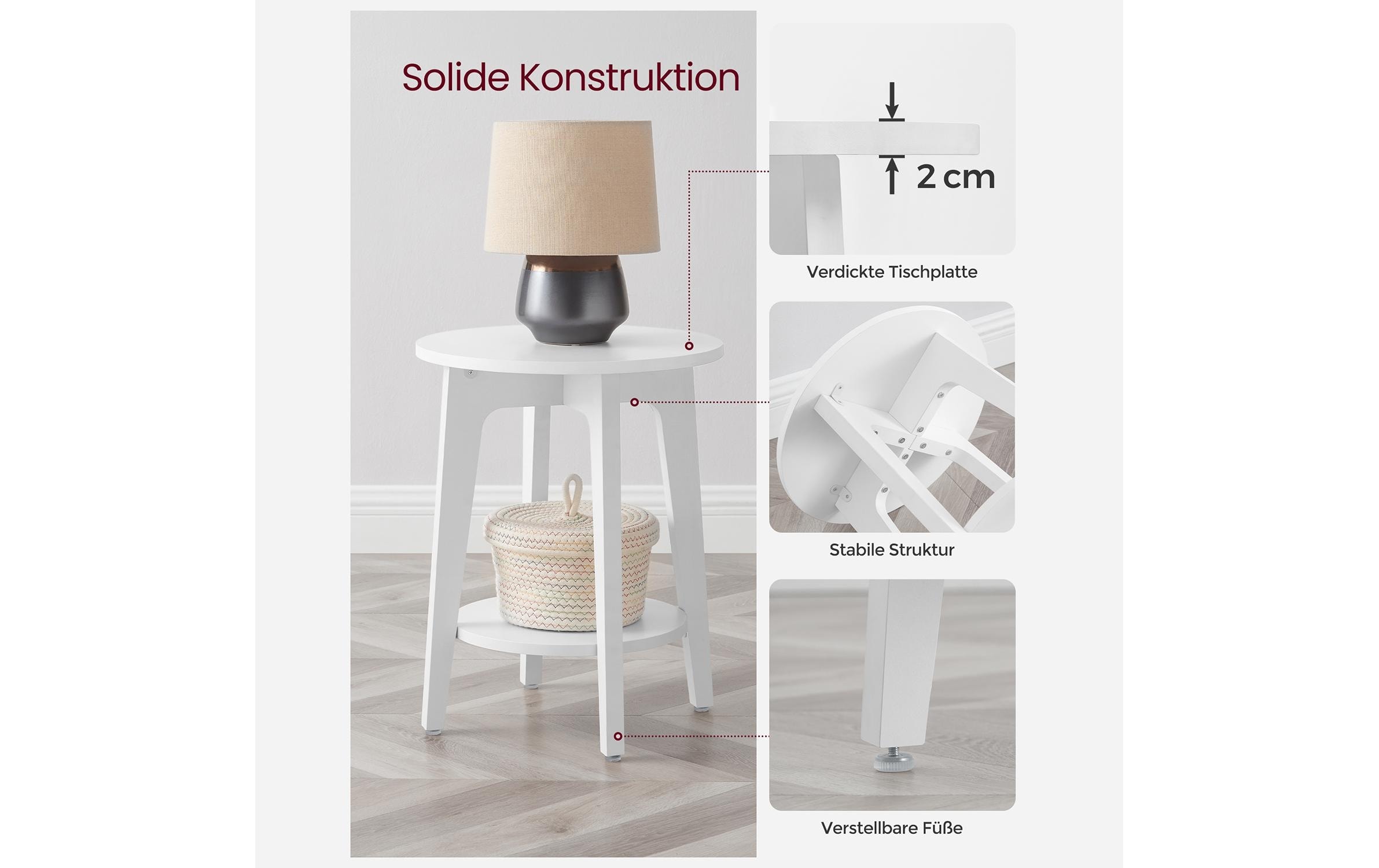 VASAGLE Beistelltisch »40 x 50 cm«