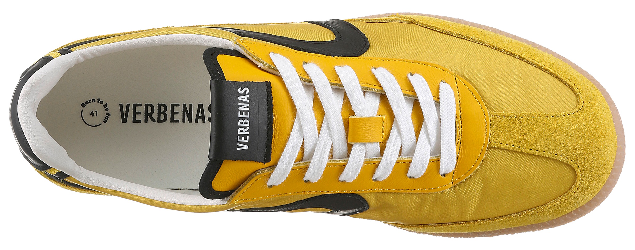 VERBENAS Sneakers »SIMON«  Sneaker rétro, chaussure à lacets, sneaker de loisirs avec semelle extérieure couleur miel
