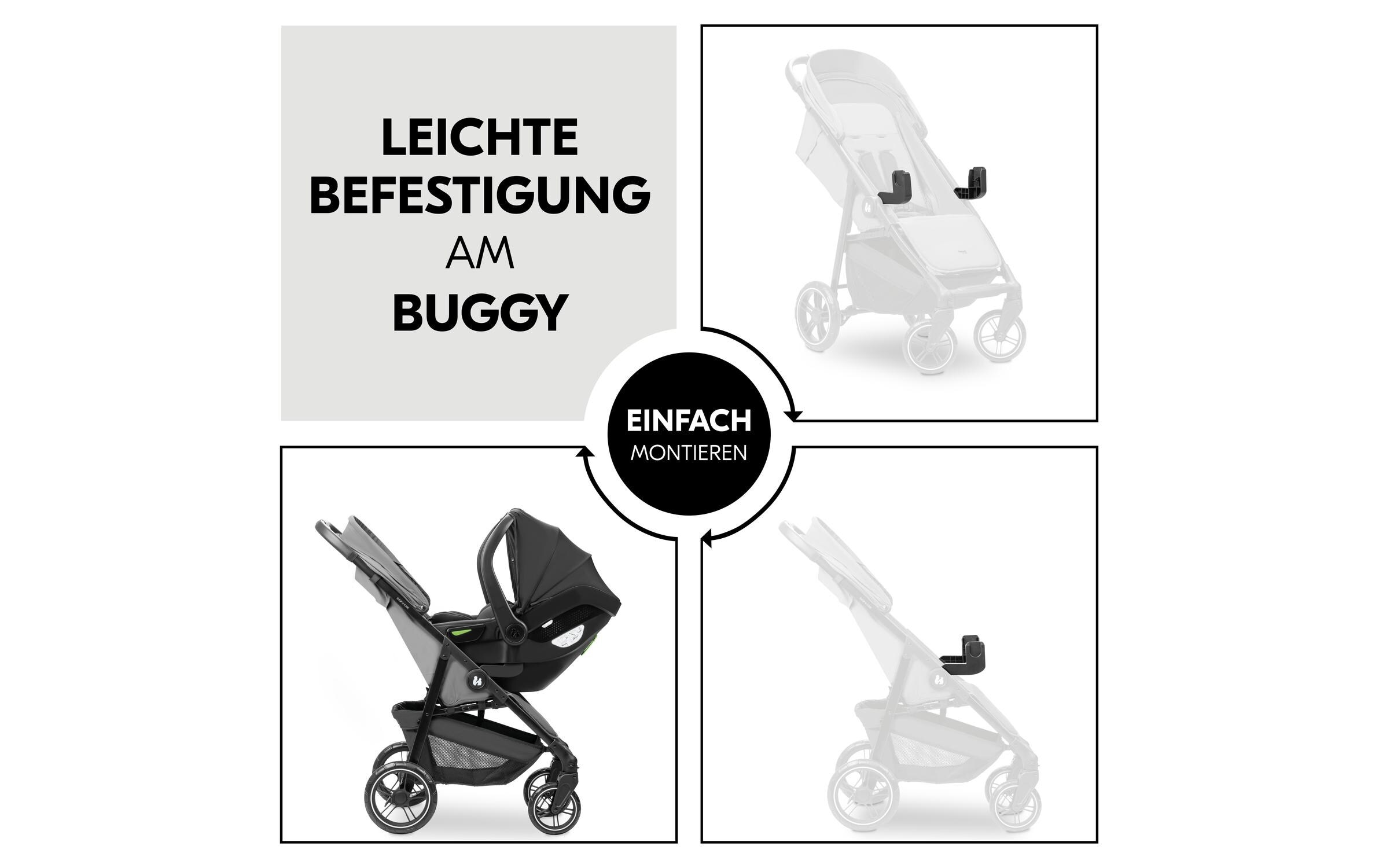 Hauck Kinderwagen-Adapter »Universal«