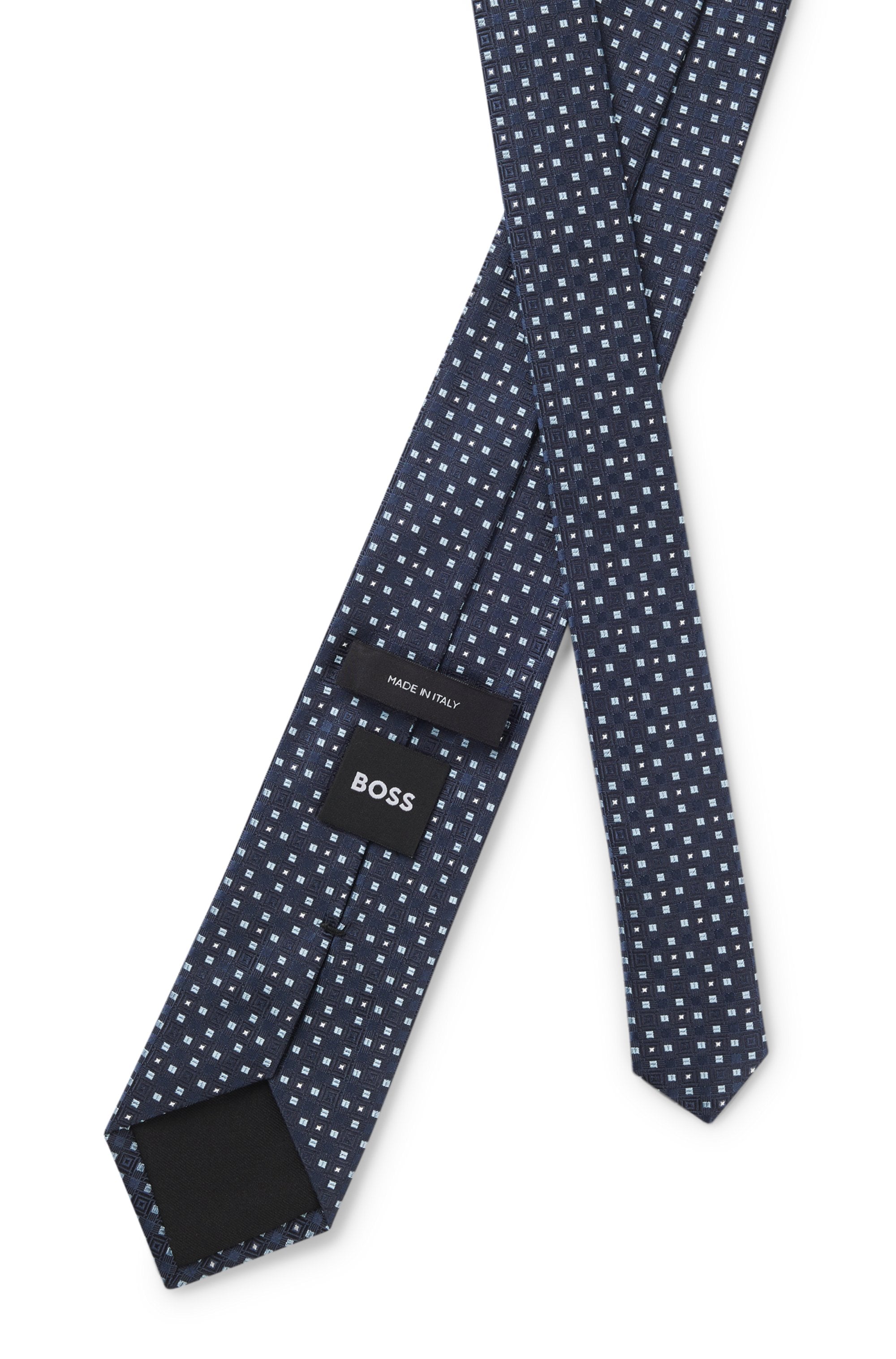 BOSS Cravate »H-Tie 7,5 cm« mit Jacquard-Struktur