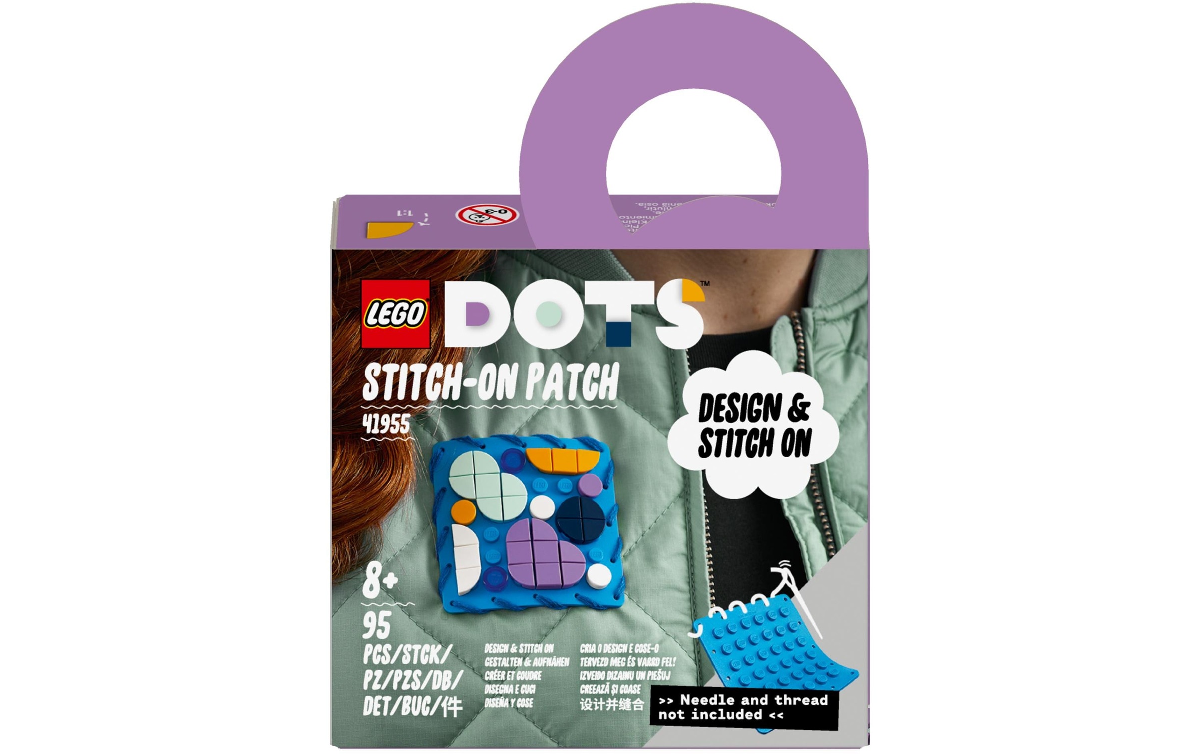 Image of LEGO® Spielbausteine »Kreativ-Aufnäher 41955«, (95 St.) bei Ackermann Versand Schweiz