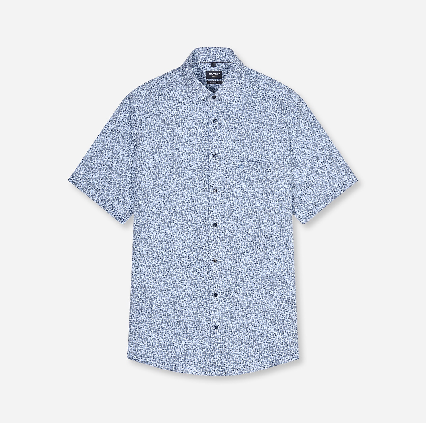 OLYMP Chemise à manches courtes »Luxor« chemise business, coupe modern fit, col New Kent