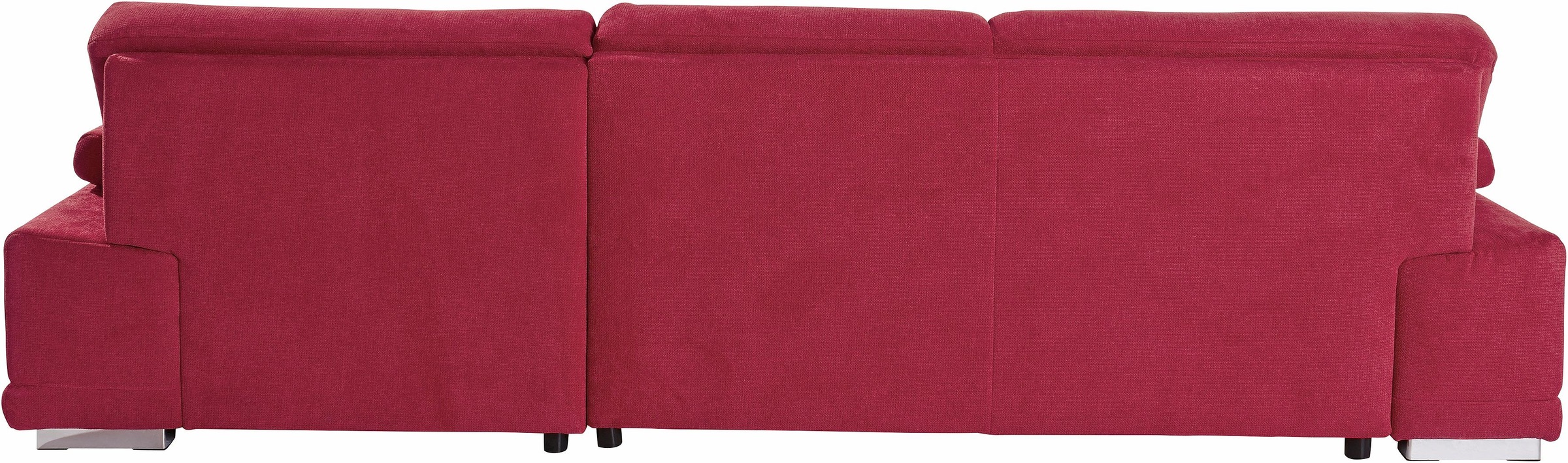 sit&more Ecksofa »Coria L-Form«, mit XL-Recamiere, wahlweise mit Bettfunktion