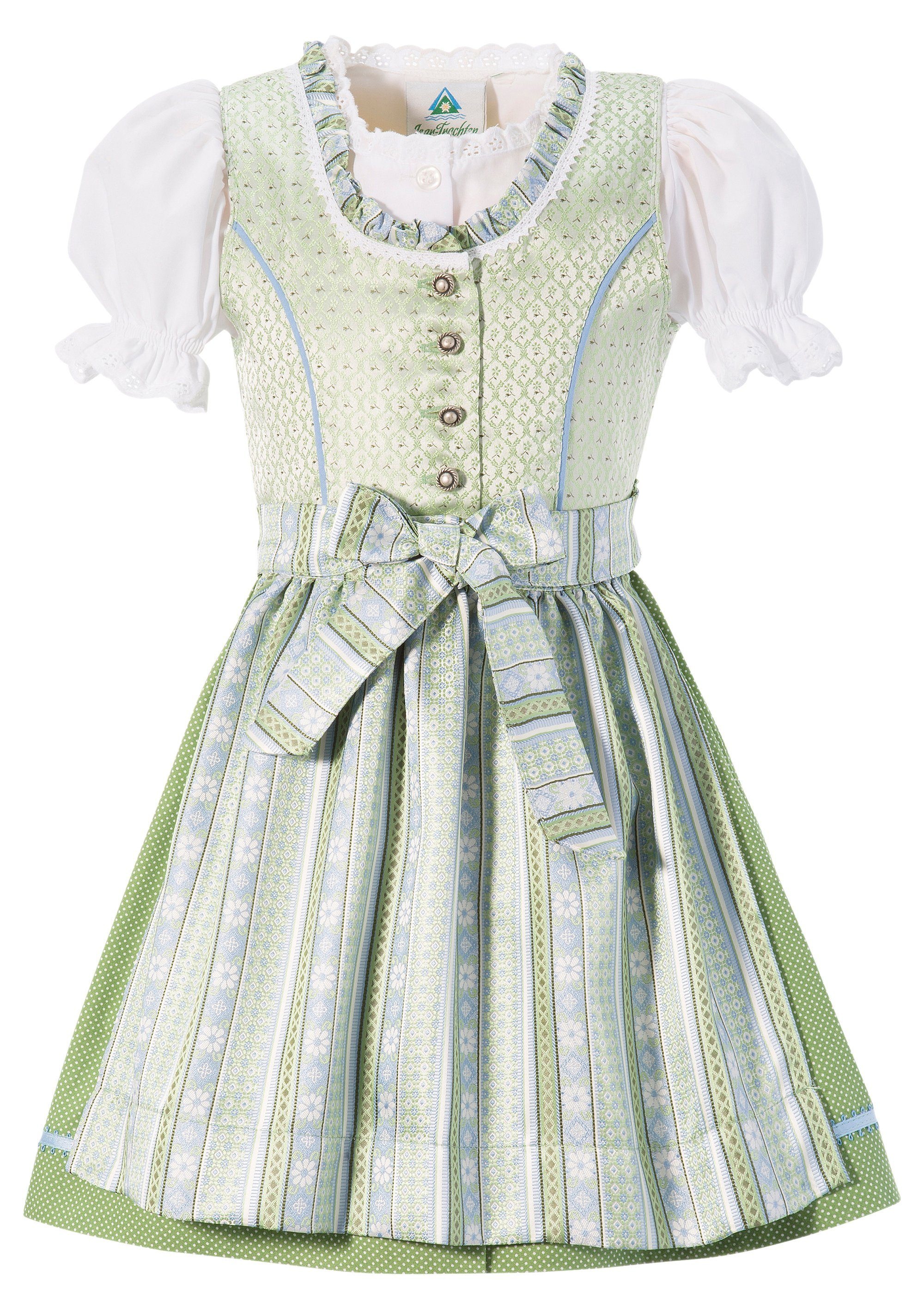 Dirndl Kinder mit durchgehender Knopfleiste (3tlg.)