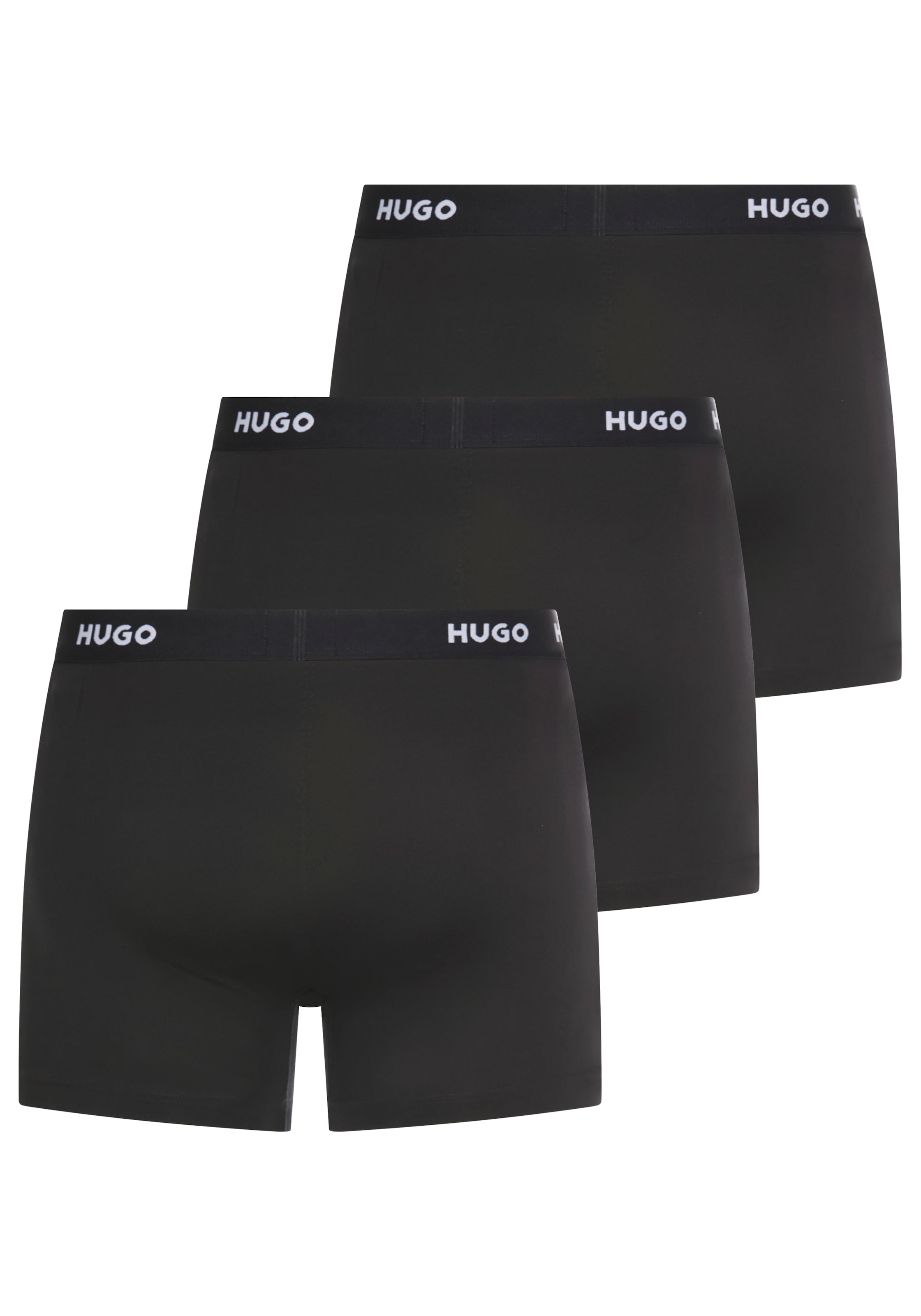 HUGO Underwear Boxer »BOXERBR TRIPLE« Packung, 3er, 3 cuis mit elastischem Bund