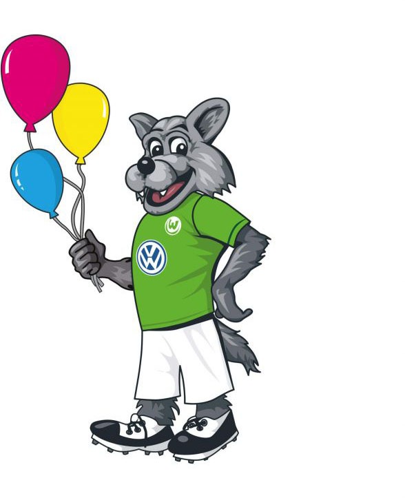 Image of Wall-Art Wandtattoo »VfL Wolfsb Wölfi Luftba«, (1 St.) bei Ackermann Versand Schweiz