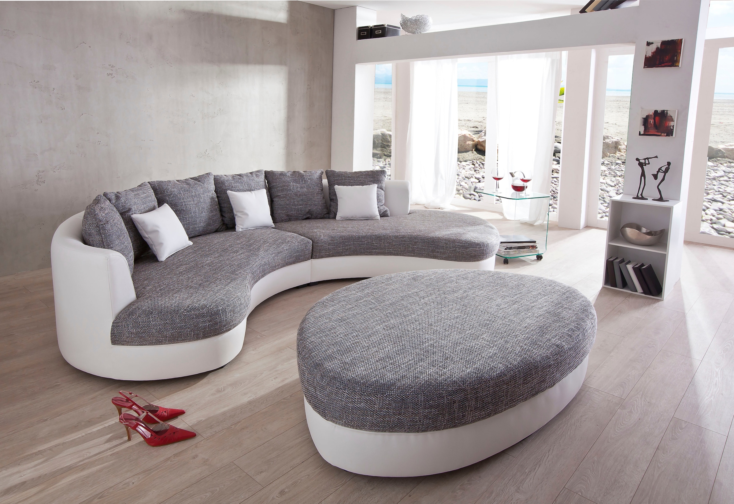 INOSIGN Ecksofa »Limoncello organische Formensprache, OTTOs Choice, L-Form« ergonomische Form