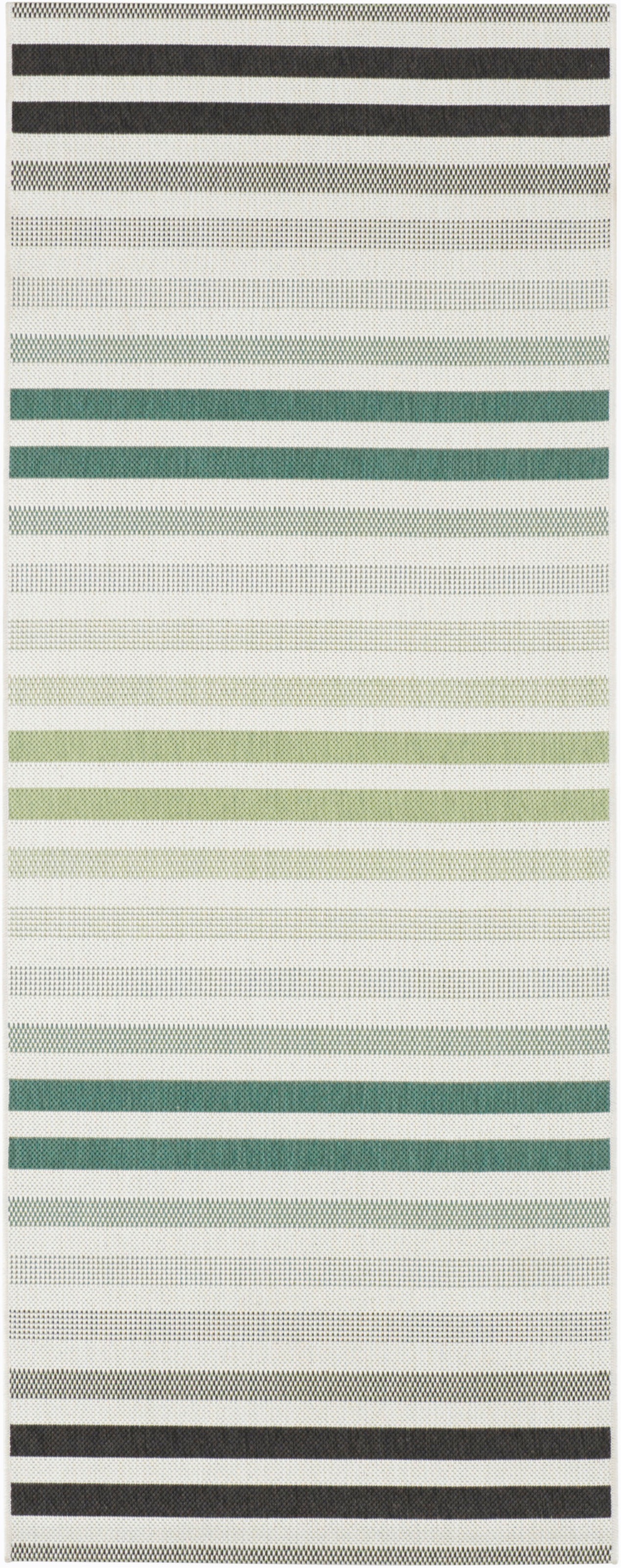 Image of NORTHRUGS Läufer »Paros«, rechteckig, 8 mm Höhe, In-und Outdoor geeignet, Streifen Design, Wohnzimmer, Balkon, Terrasse, Robust, Pflegeleicht, Flachgewebe bei Ackermann Versand Schweiz